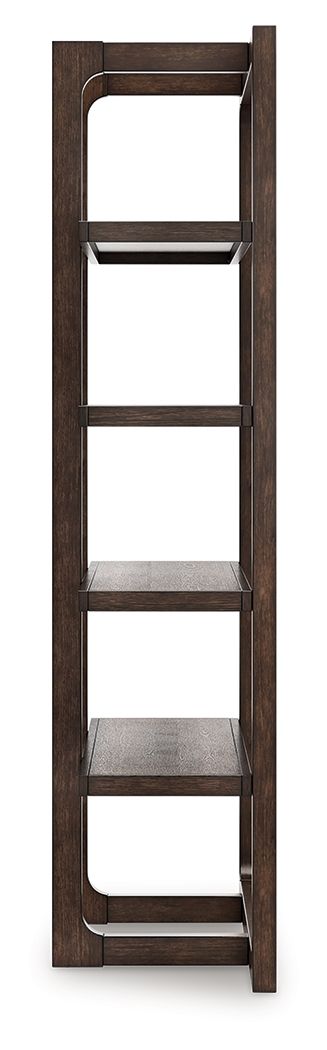 Breckington - Bookcase - Dark Brown - Best Buy Furniture