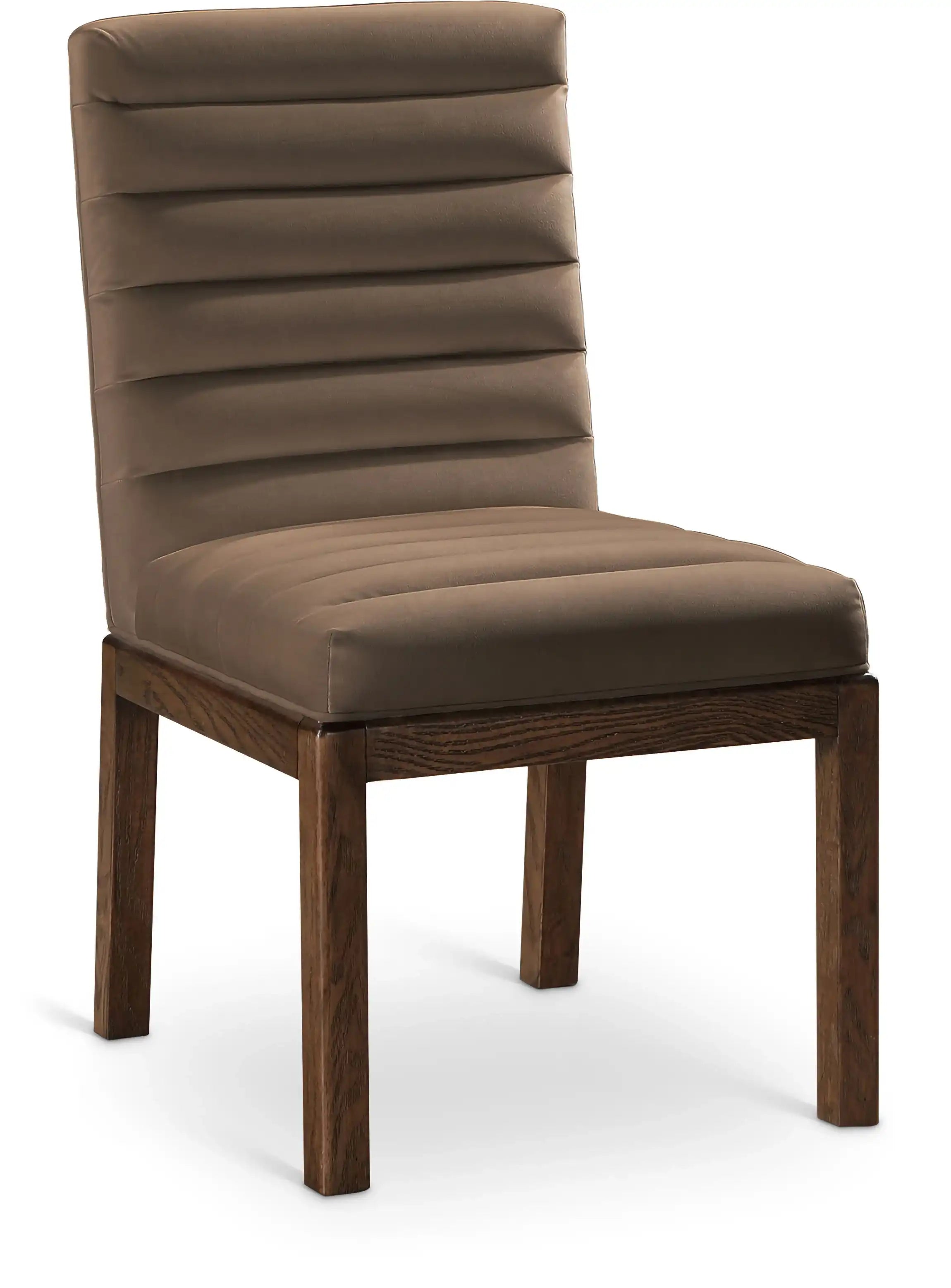 Evelyn - Dining Chair With Brown Legs - Best Buy Furniture