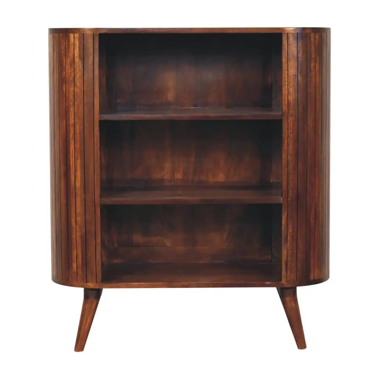 Cortez - Open Cabinet - Brown - Best Buy Furniture