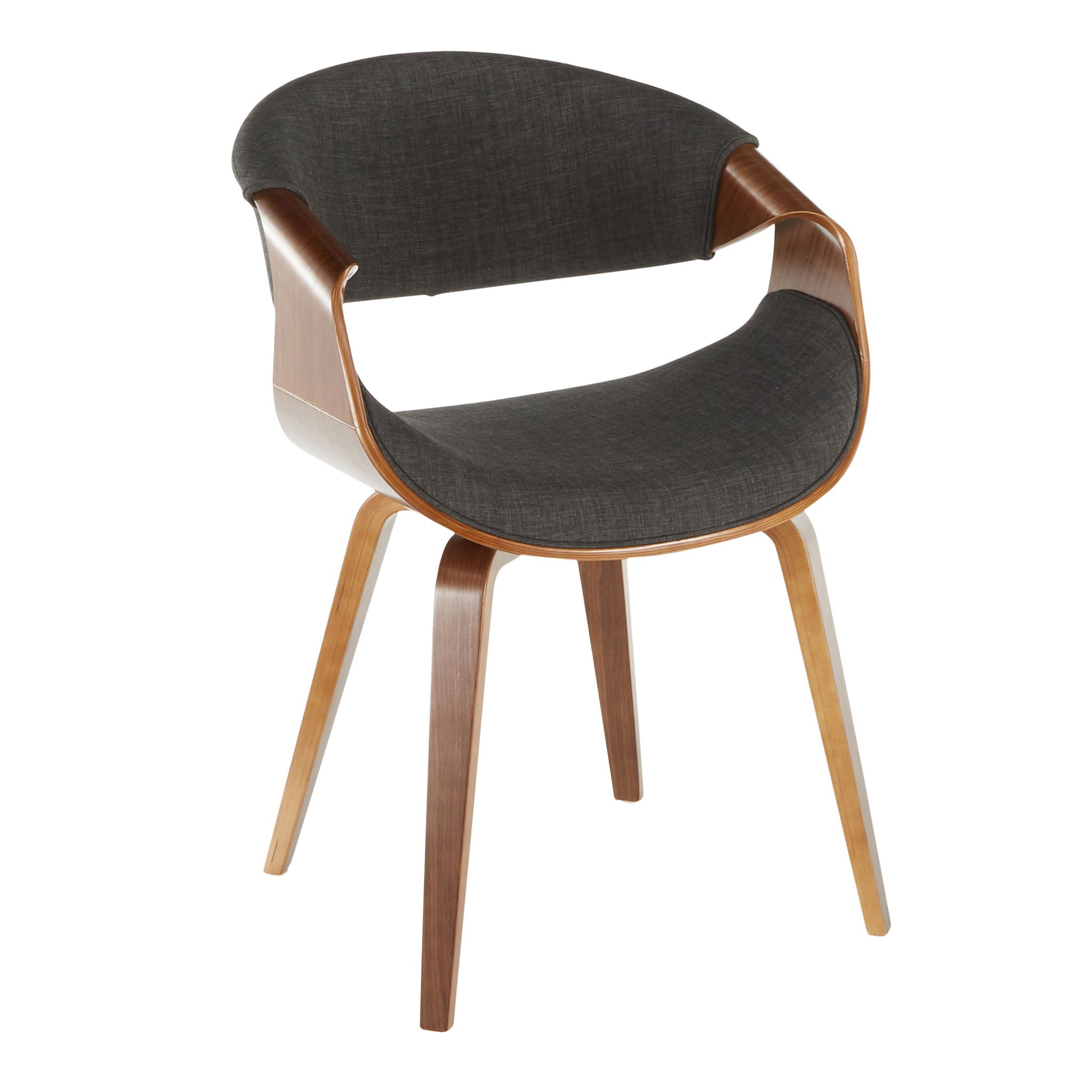 Curvo - Mid-Century Modern Chair (Set of 2) - Best Buy Furniture