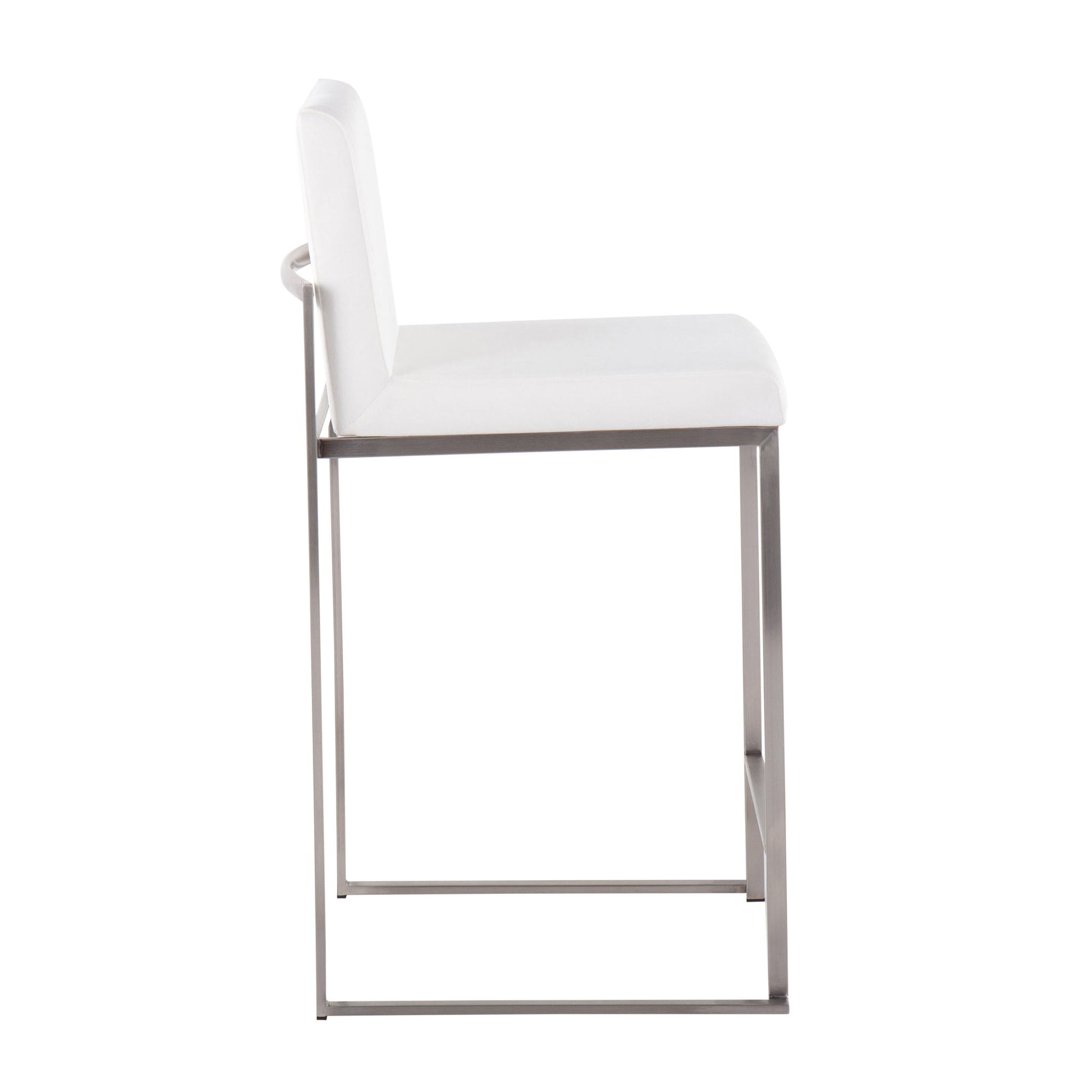 Fuji - Contemporary High Back Counter Stool, Functional Design - Best Buy Furniture