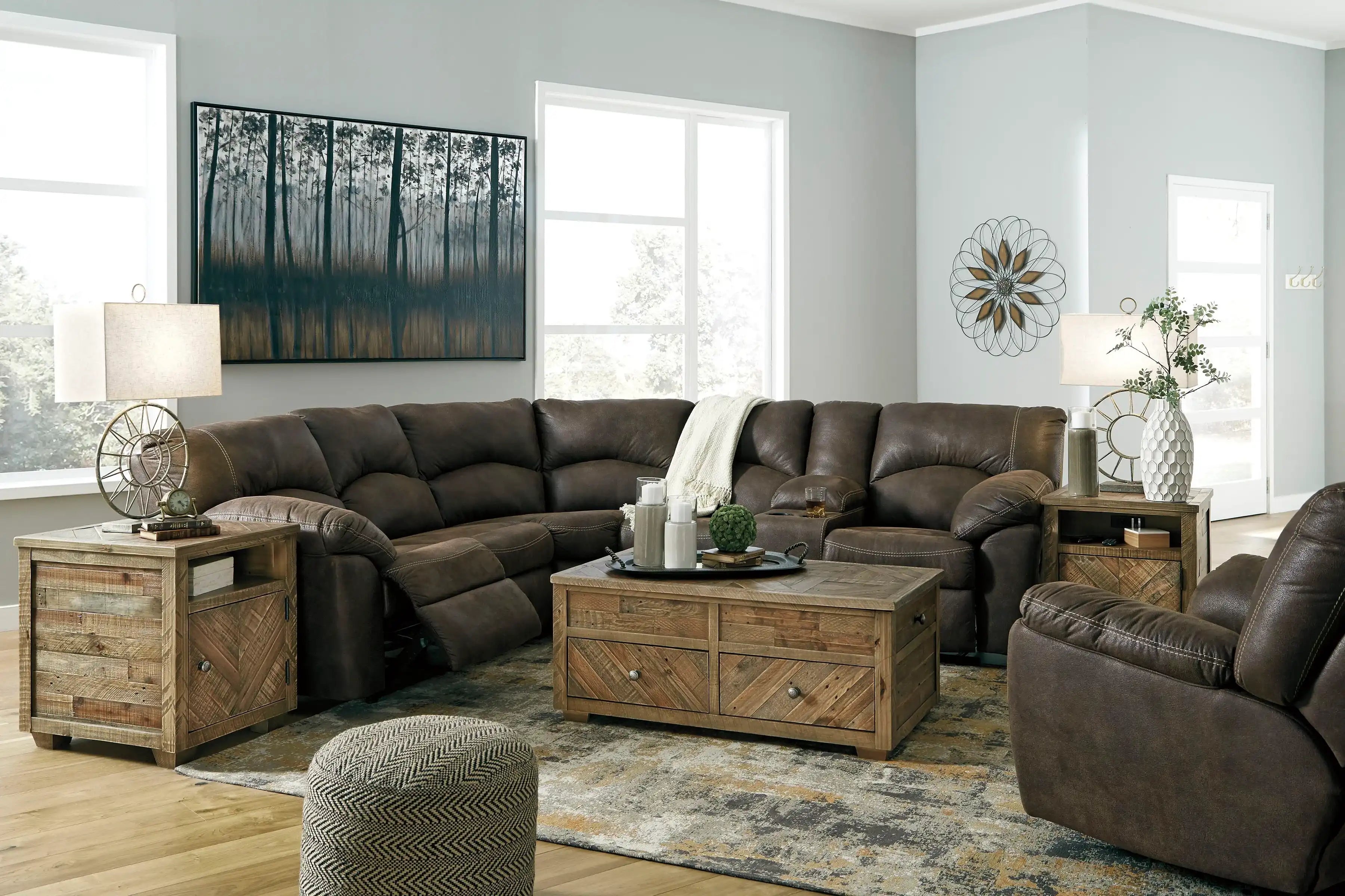 Tambo - Reclining Living Room Set - Best Buy Furniture