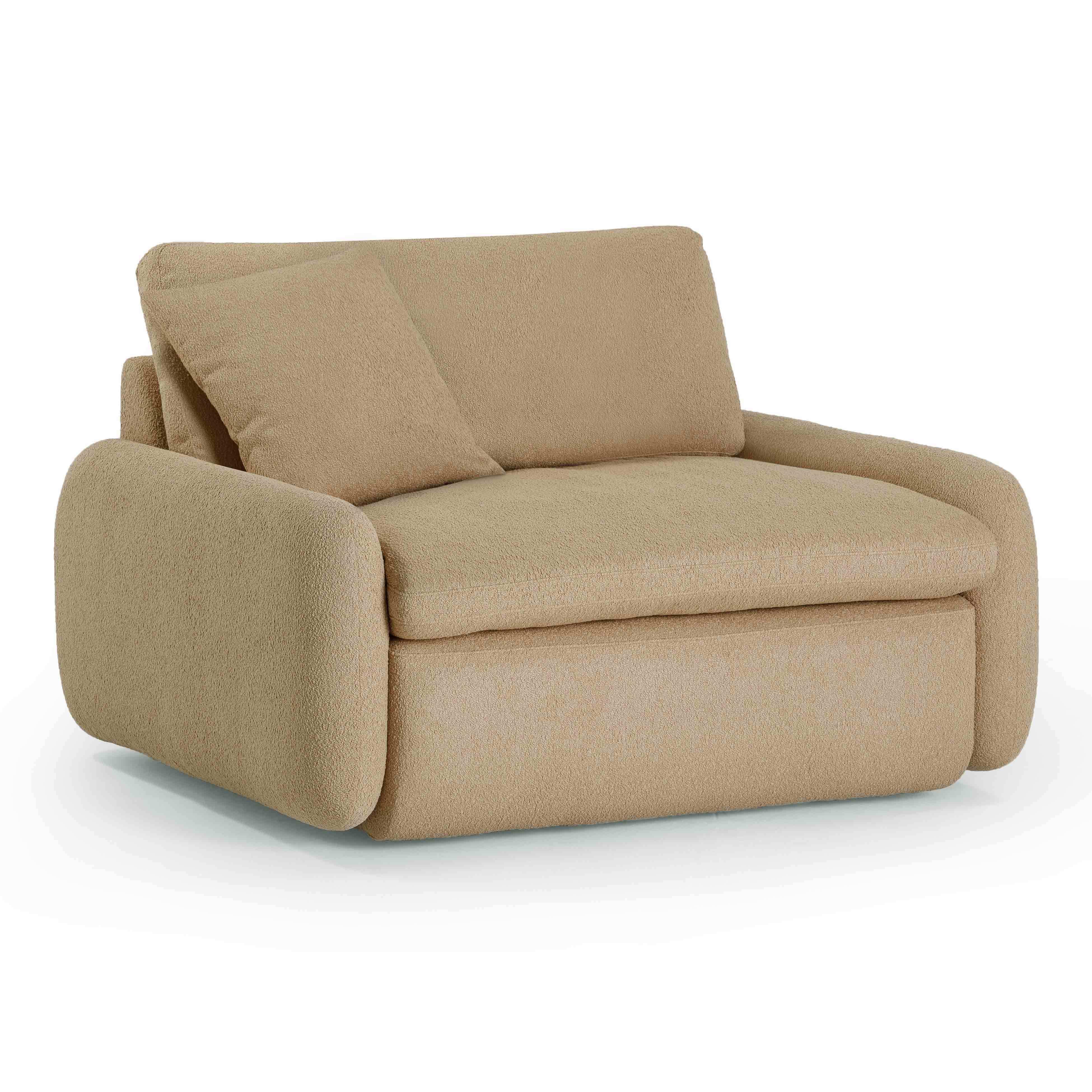 Rachelle - Boucle Lounge Chair - Best Buy Furniture