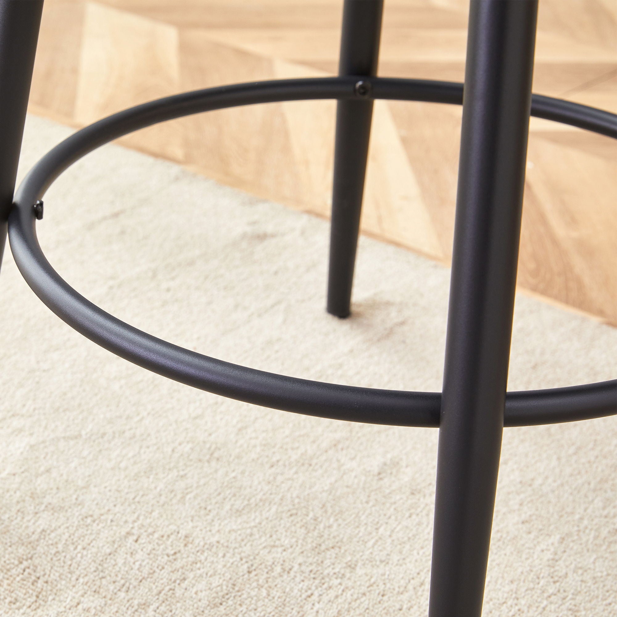 Fashionable Ergonomic High Legged Bar Chairs (Set of 2) - Best Buy Furniture