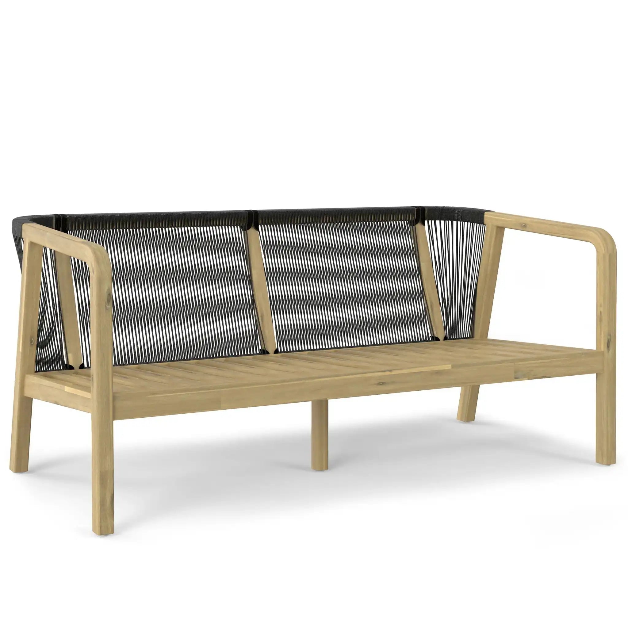 Palmetto - Outdoor Sofa - Stone Gray - Best Buy Furniture