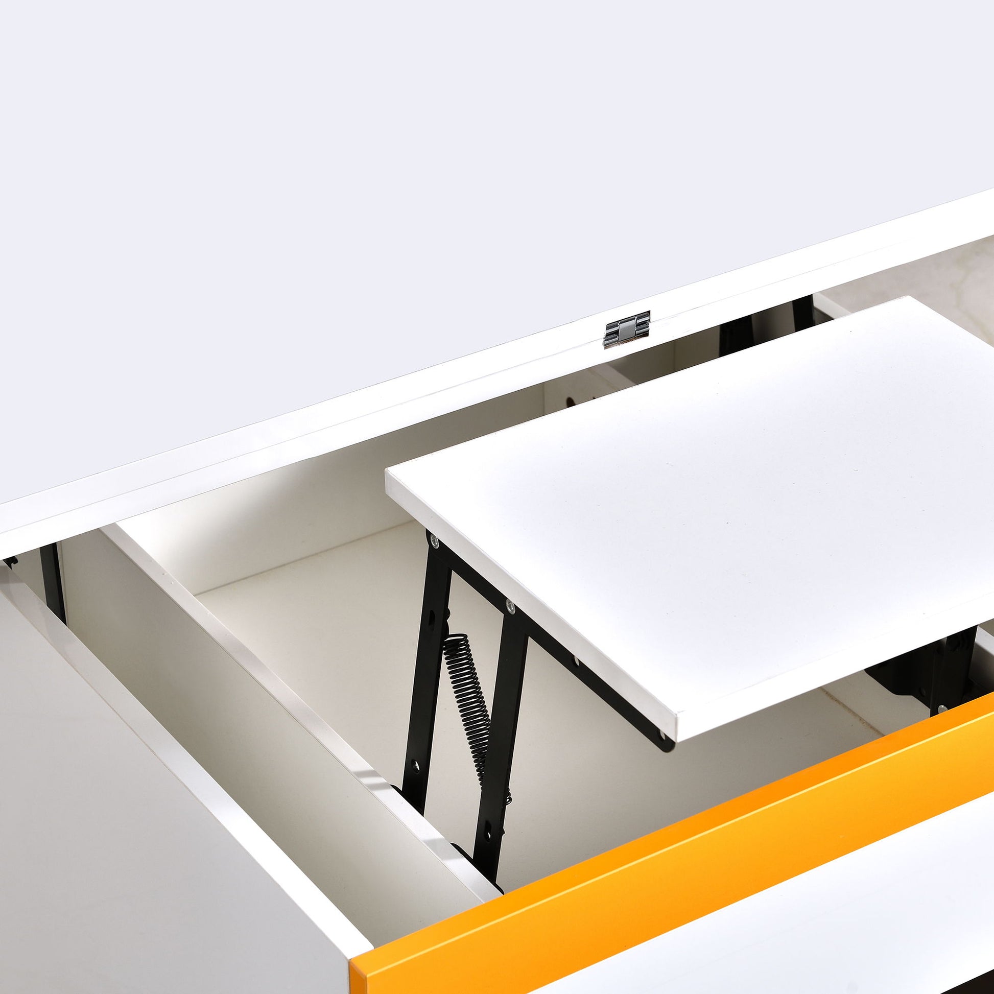 Multi Functional Adjustable Coffee Table With 4 Storage Stools - Best Buy Furniture