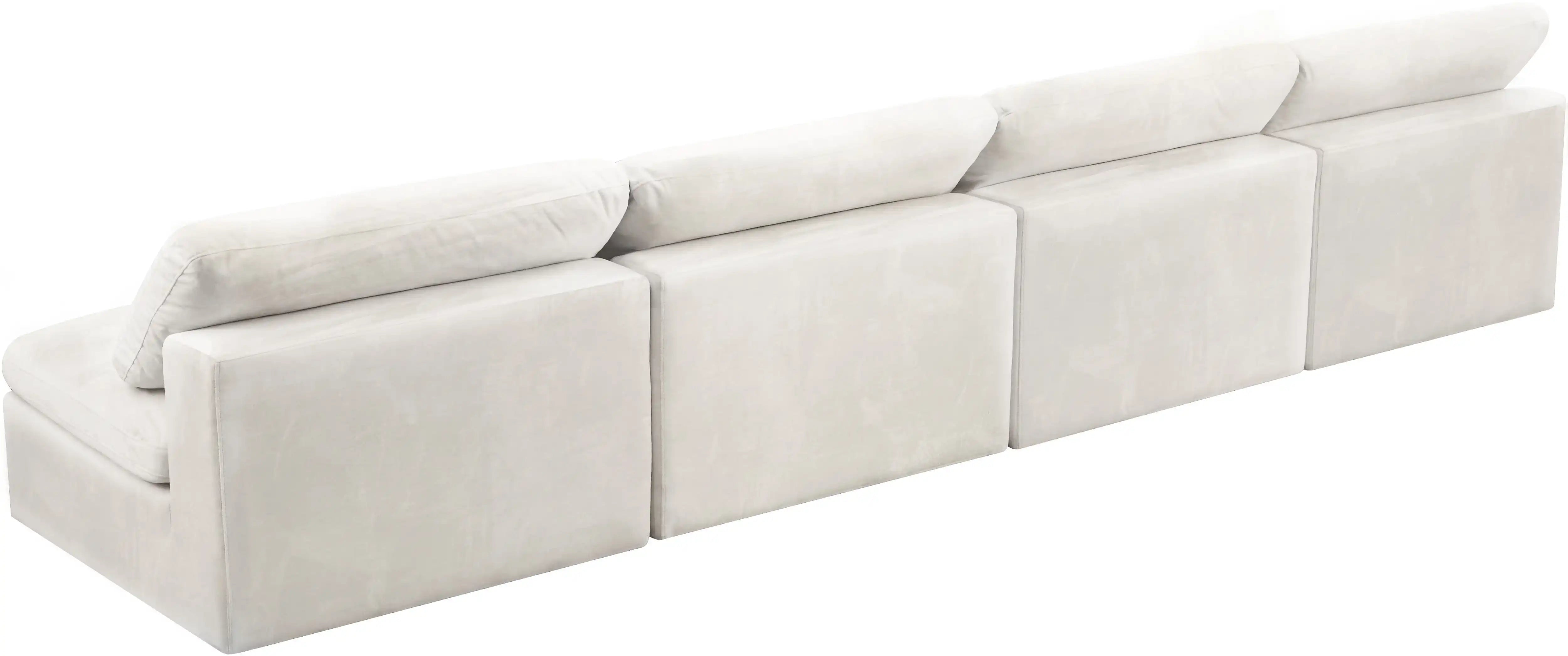 Cozy - Modular Armless 4 Seat Sofa - Best Buy Furniture