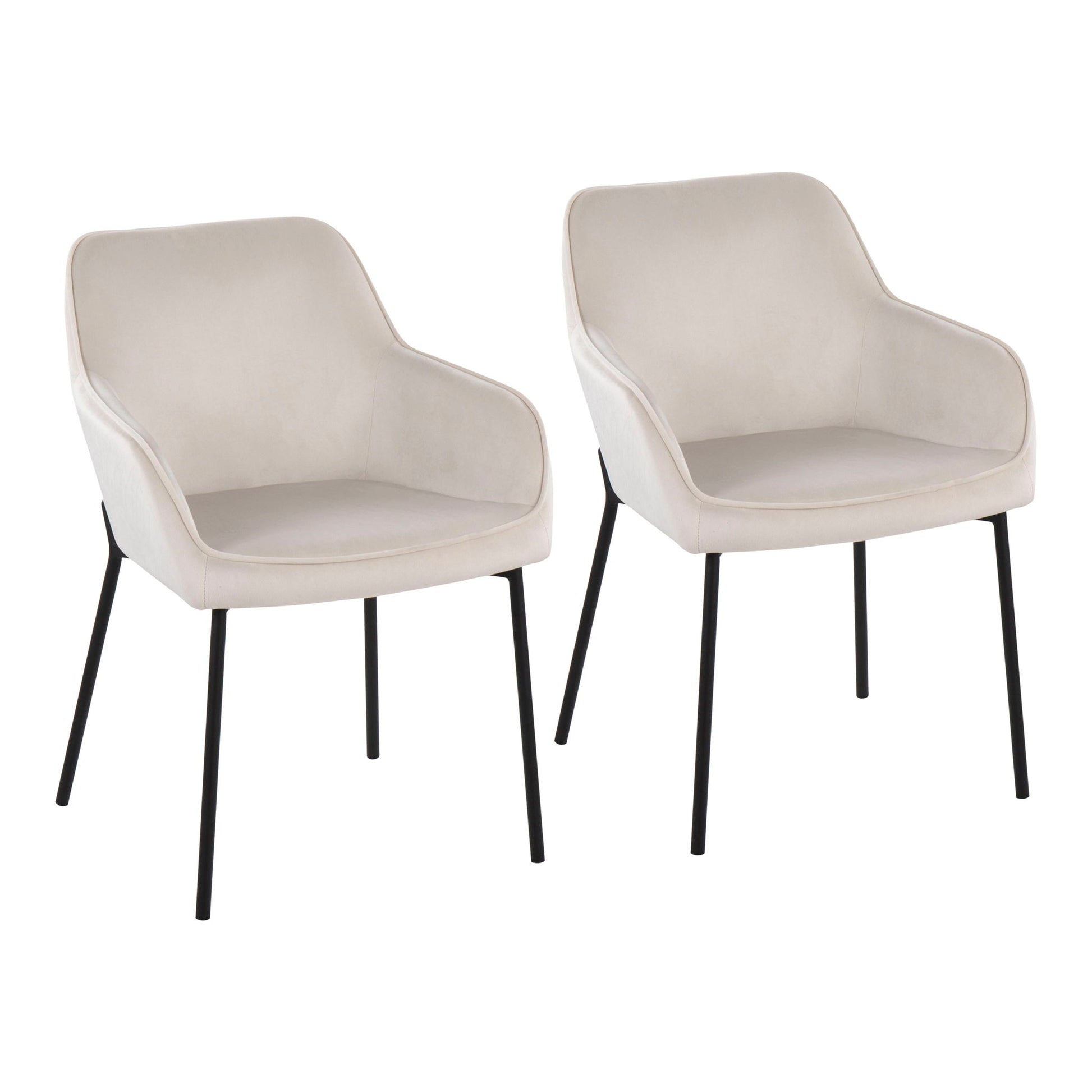 Daniella - Contemporary, Dining Chair (Set of 2) - Best Buy Furniture