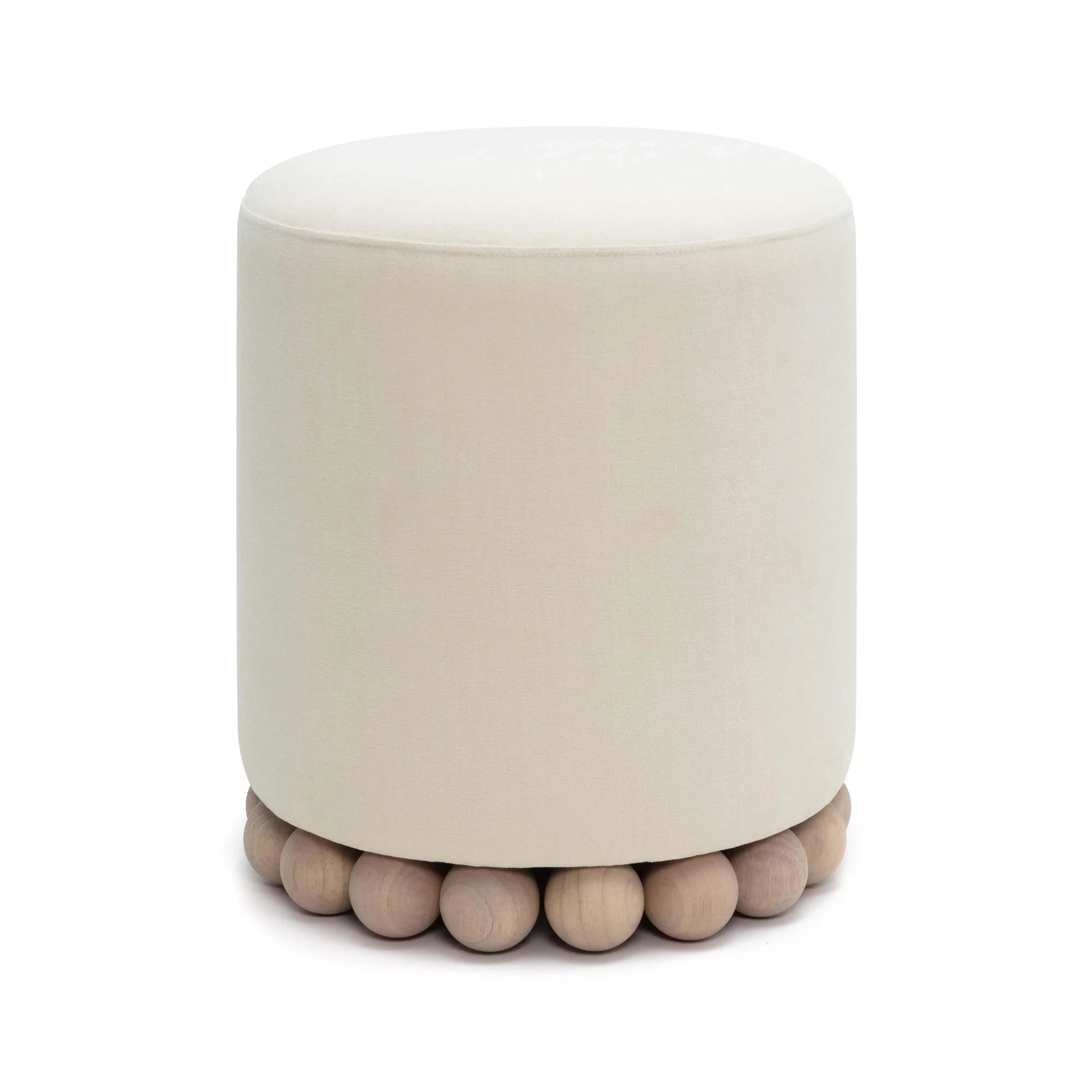Dex - Upcycled Fabric Ottoman - Best Buy Furniture
