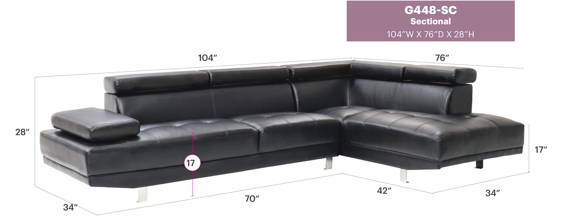 Riveredge - Comfort Sectional - Best Buy Furniture