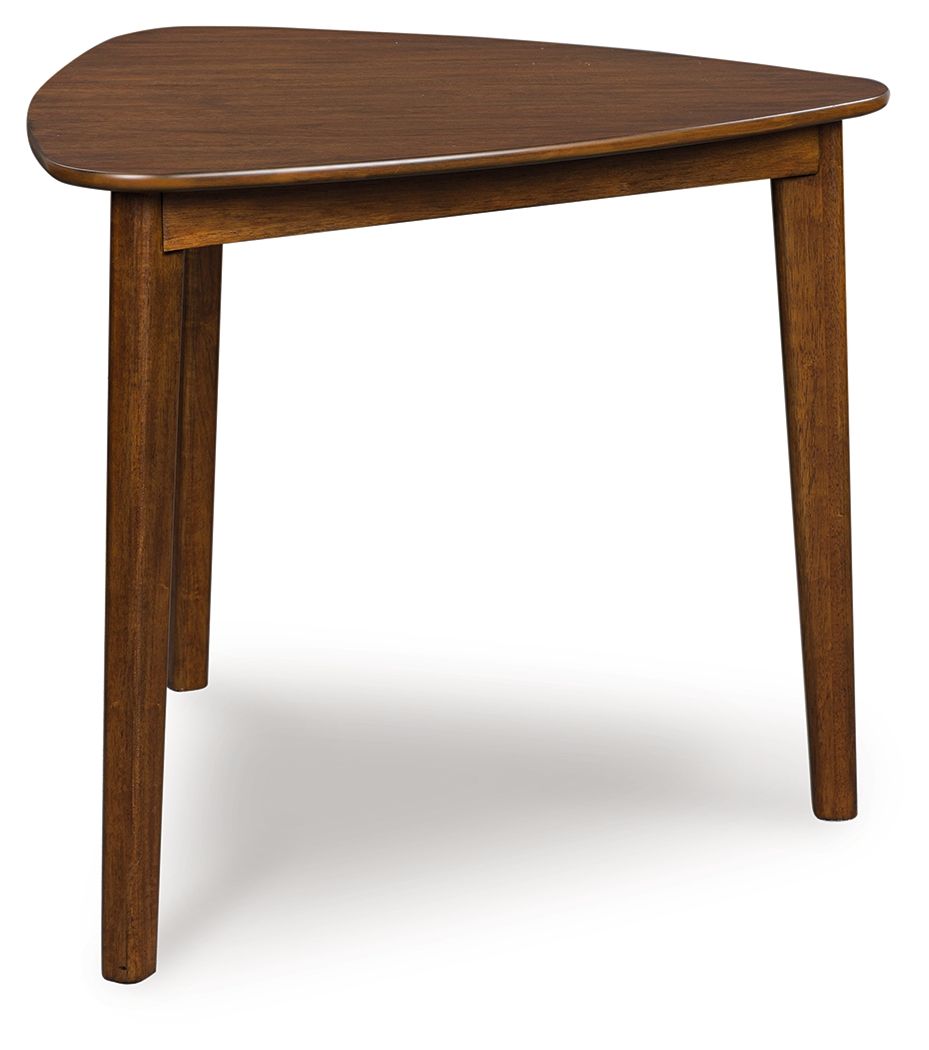 Tameride - Triangle Dining Room Table - Brown - Best Buy Furniture