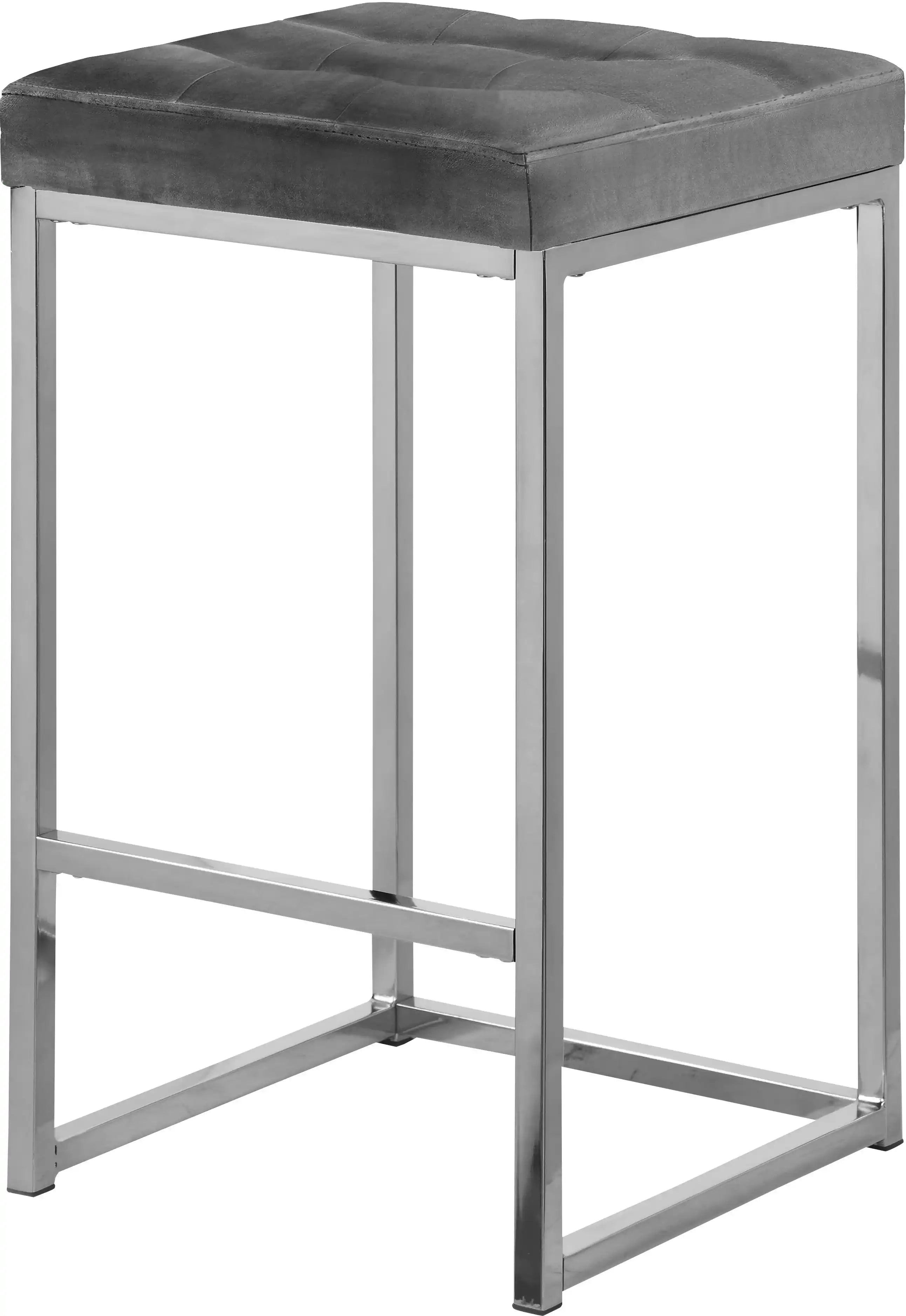 Nicola - Velvet Stool (Set of 2) - Best Buy Furniture
