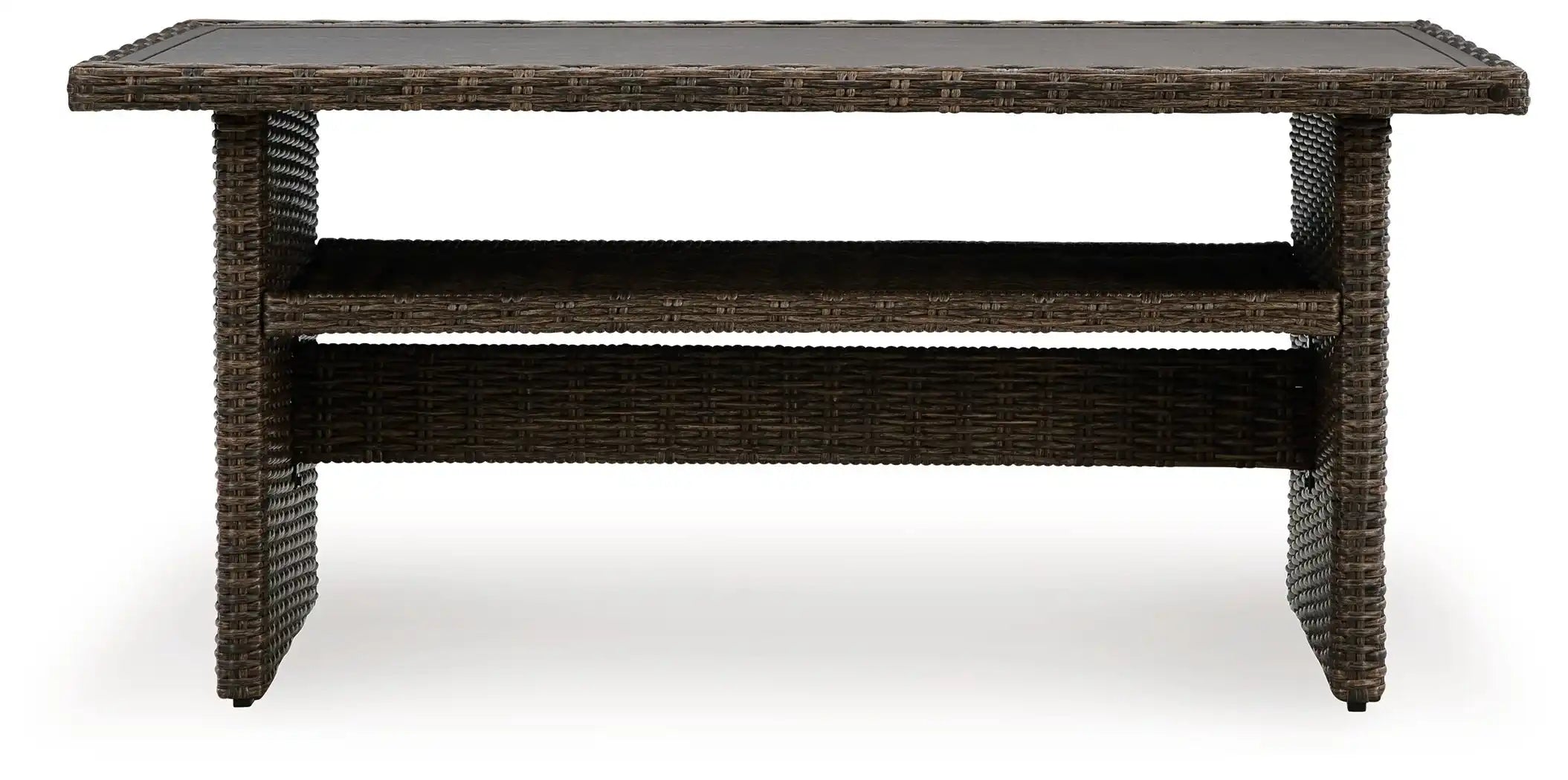 Brook Ranch - Rect Multi-use Table - Brown - Best Buy Furniture