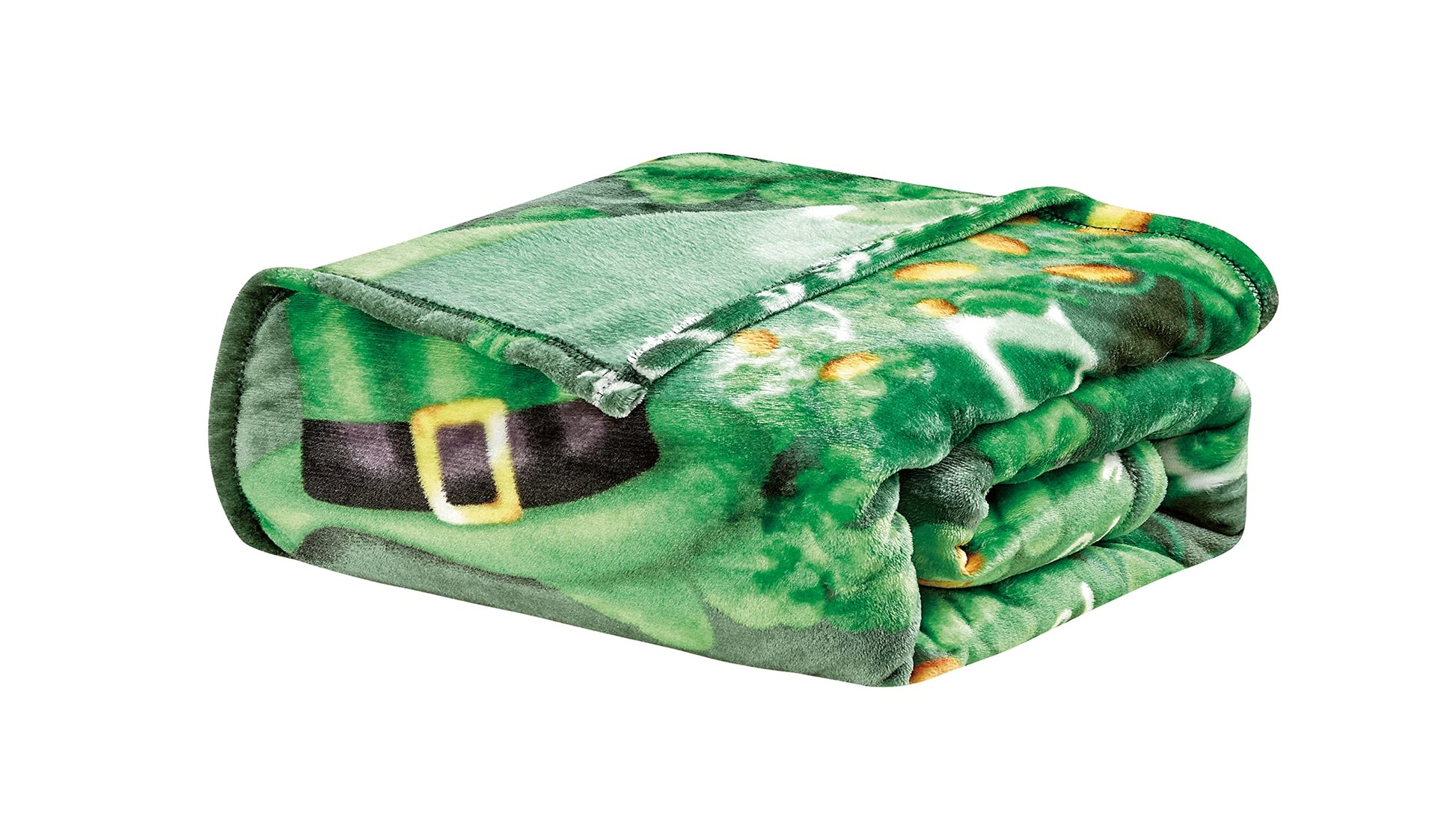 Faith, Hope, Love Home Decor Luck Of The Irish St Patrick'S Day Plush Throw Blanket - Best Buy Furniture