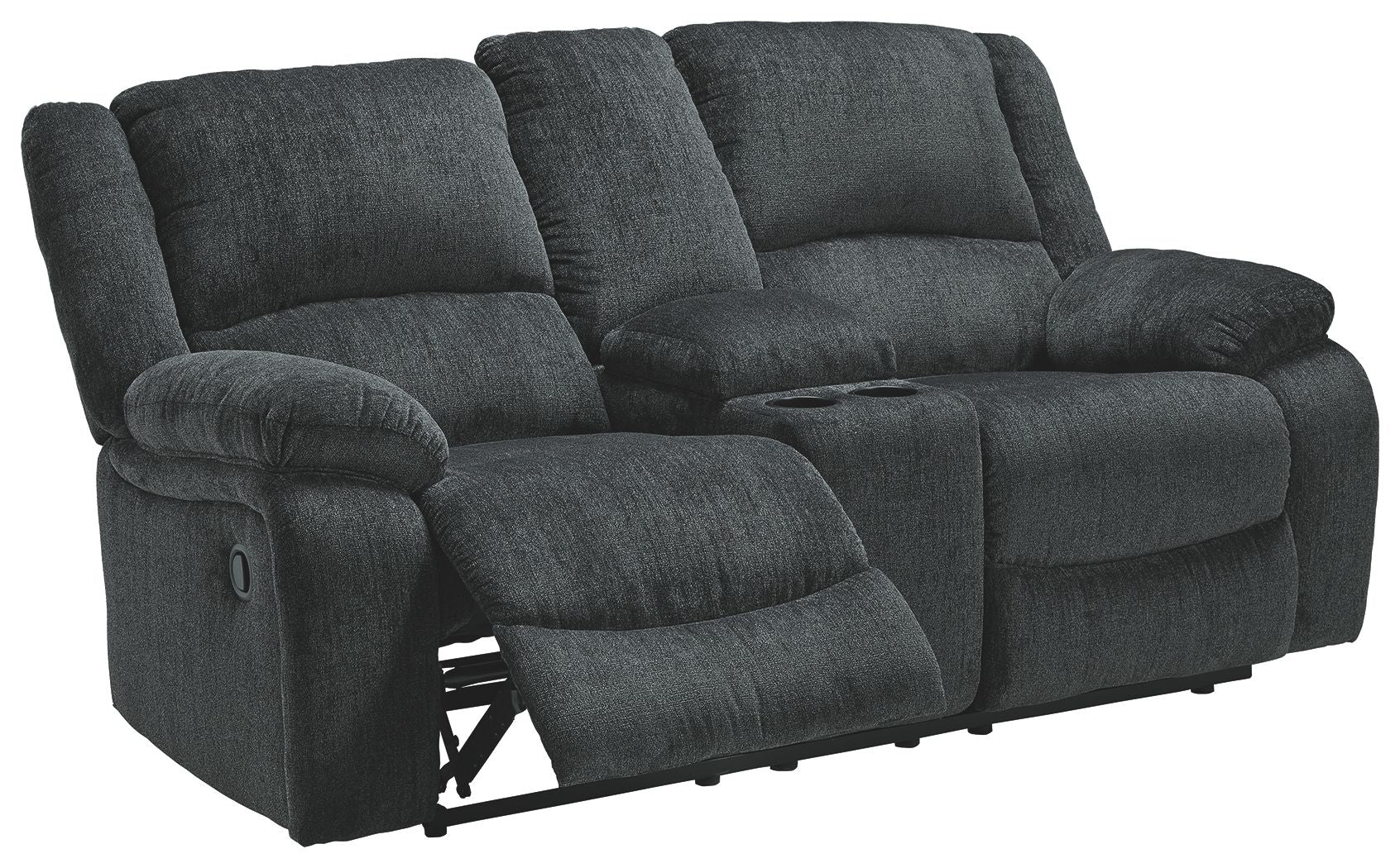 Draycoll - Reclining Loveseat - Best Buy Furniture