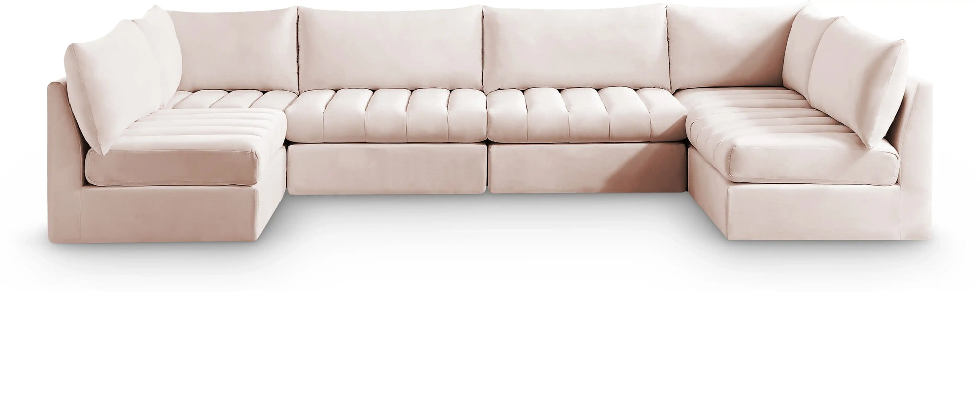 Jacob - Modular U-Shaped Sectional 6 Piece - Best Buy Furniture