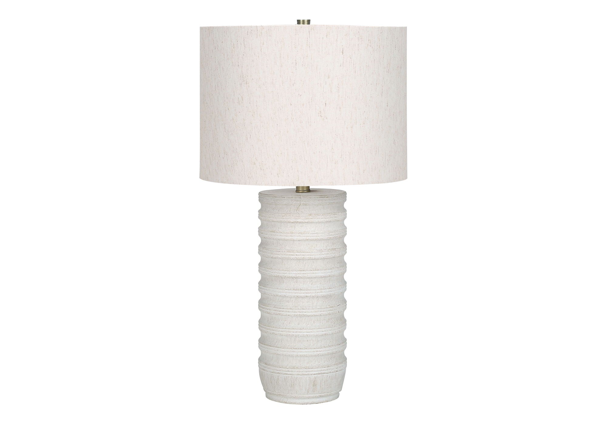 Table Lamp, Lighting, Resin, Transitional - Cream - Best Buy Furniture