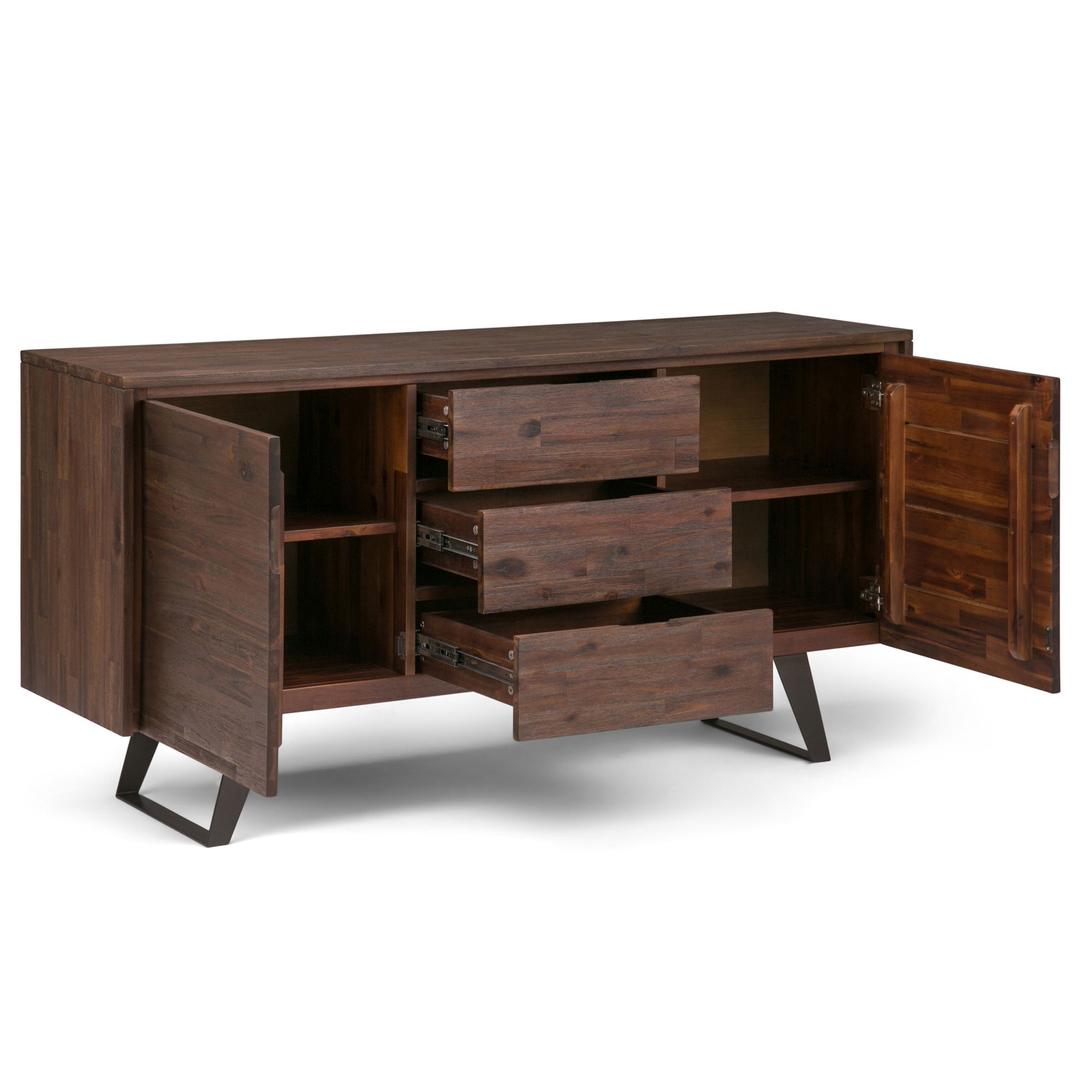 Lowry - Modern Industrial Sideboard Buffet - Best Buy Furniture