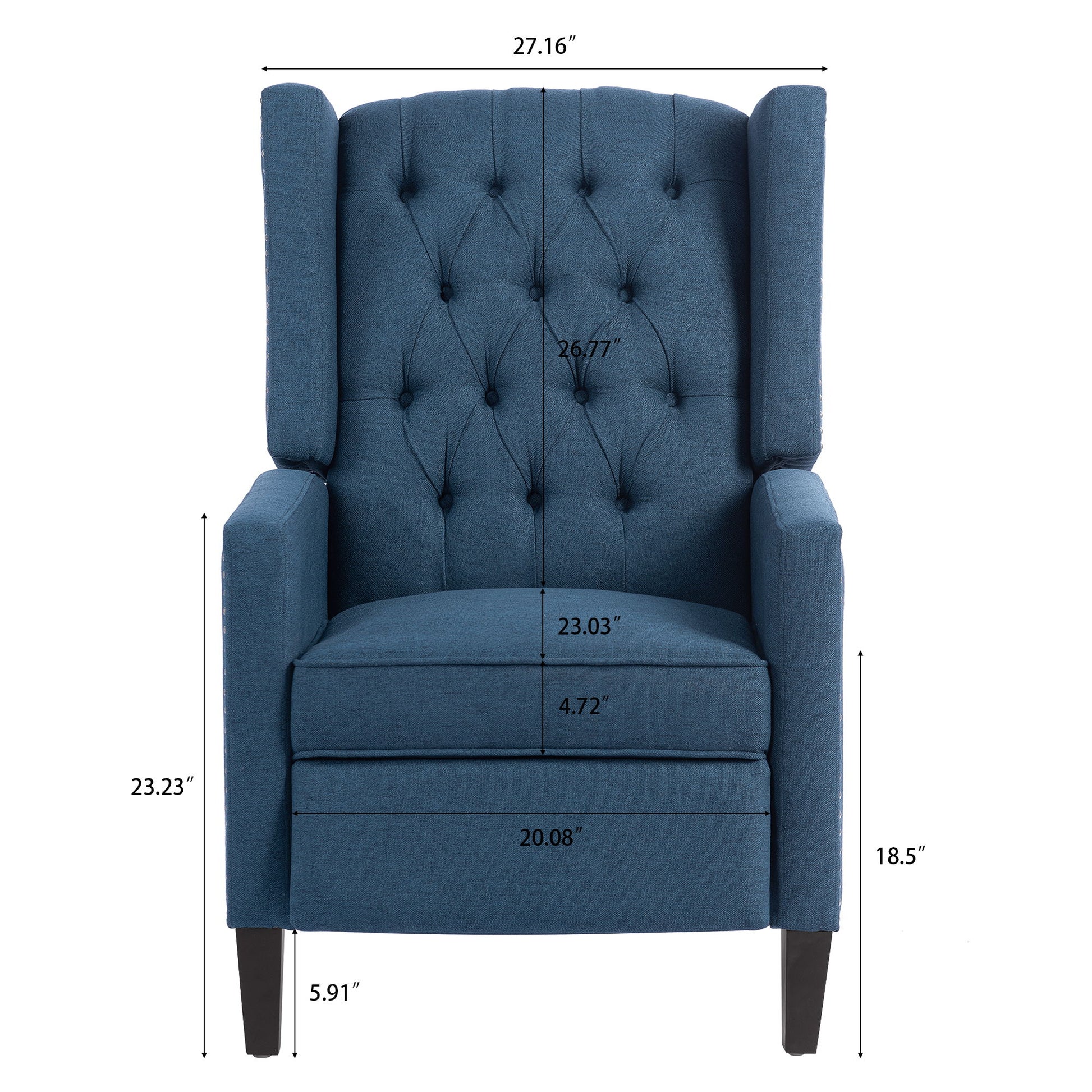 Manual Wing Chair Recliner - Best Buy Furniture