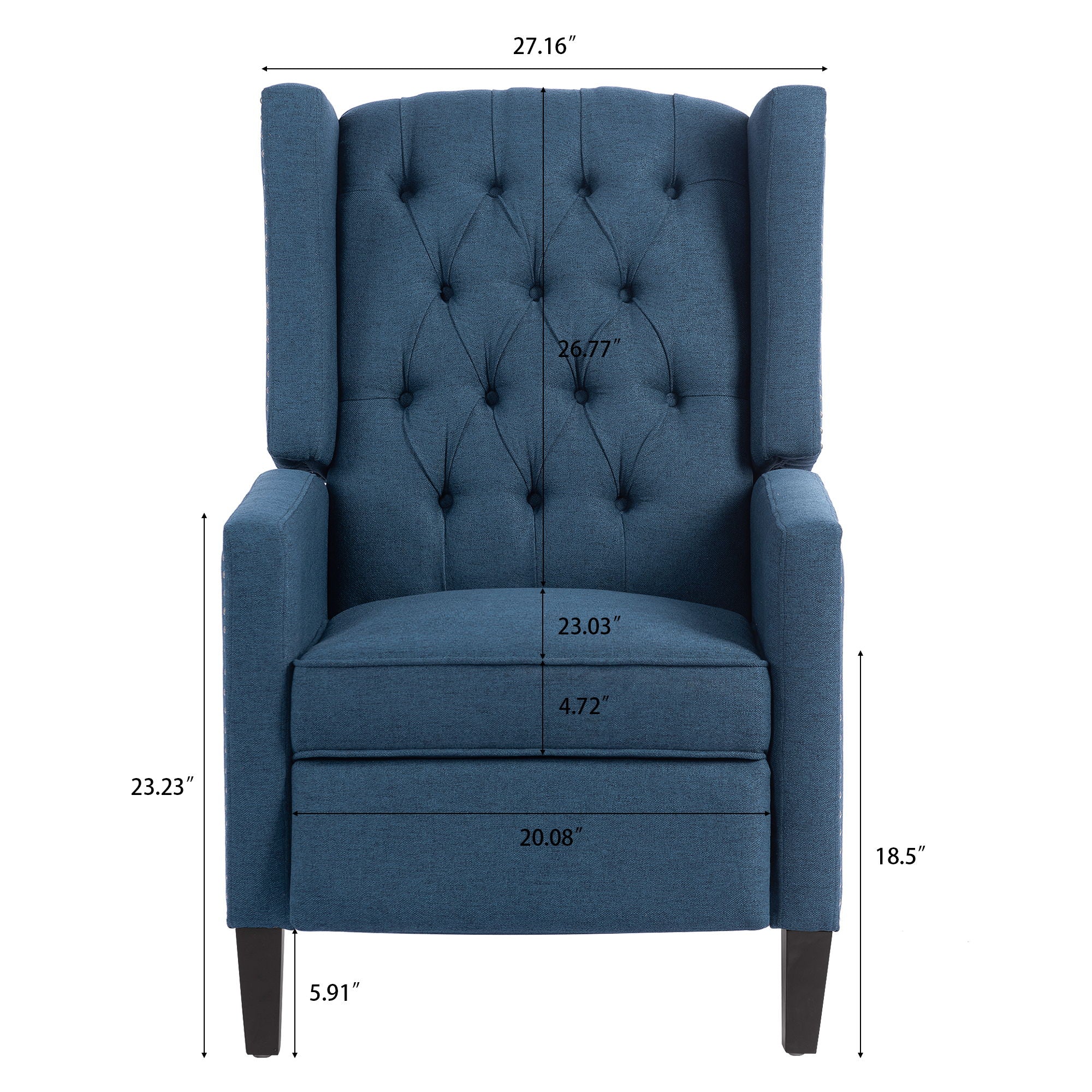 Manual Wing Chair Recliner - Best Buy Furniture