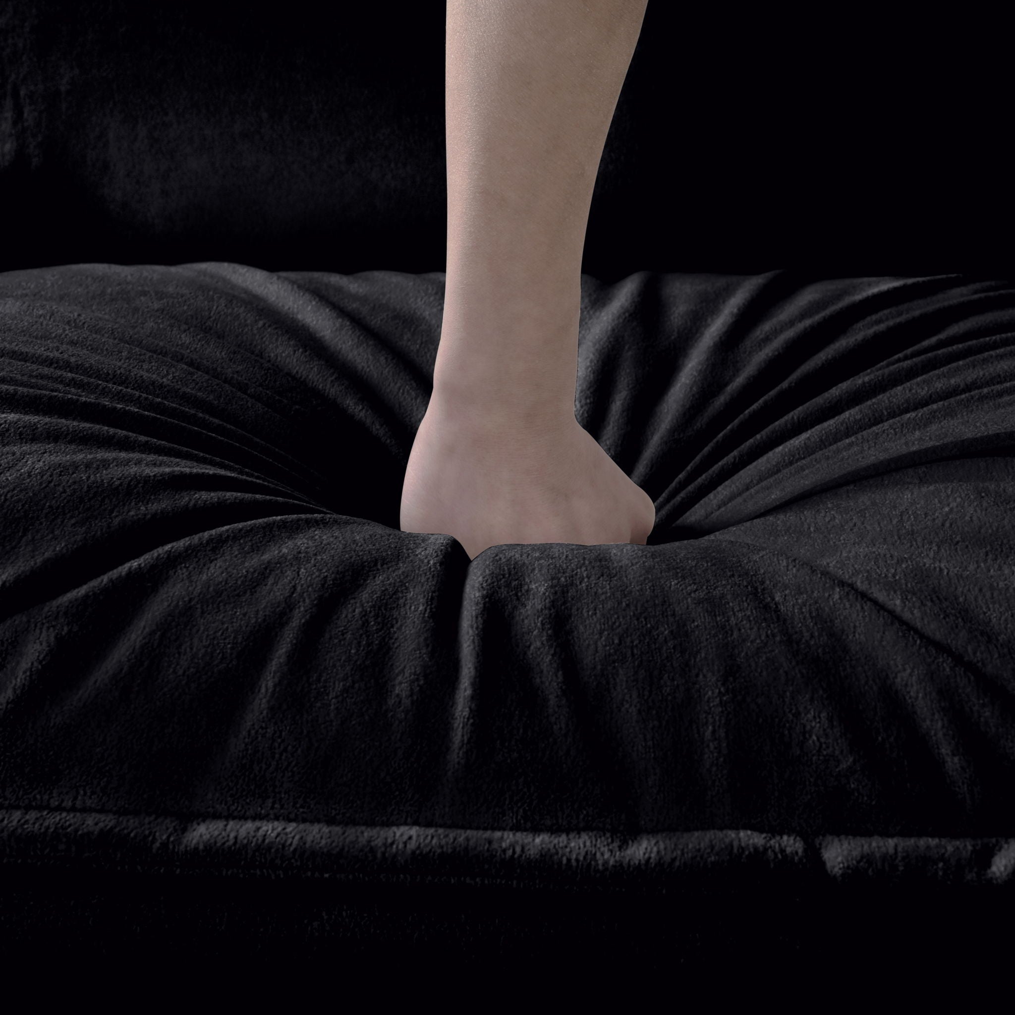 Modern Upholstered Chenille Loveseat And Armchair Set With Pillows - Best Buy Furniture