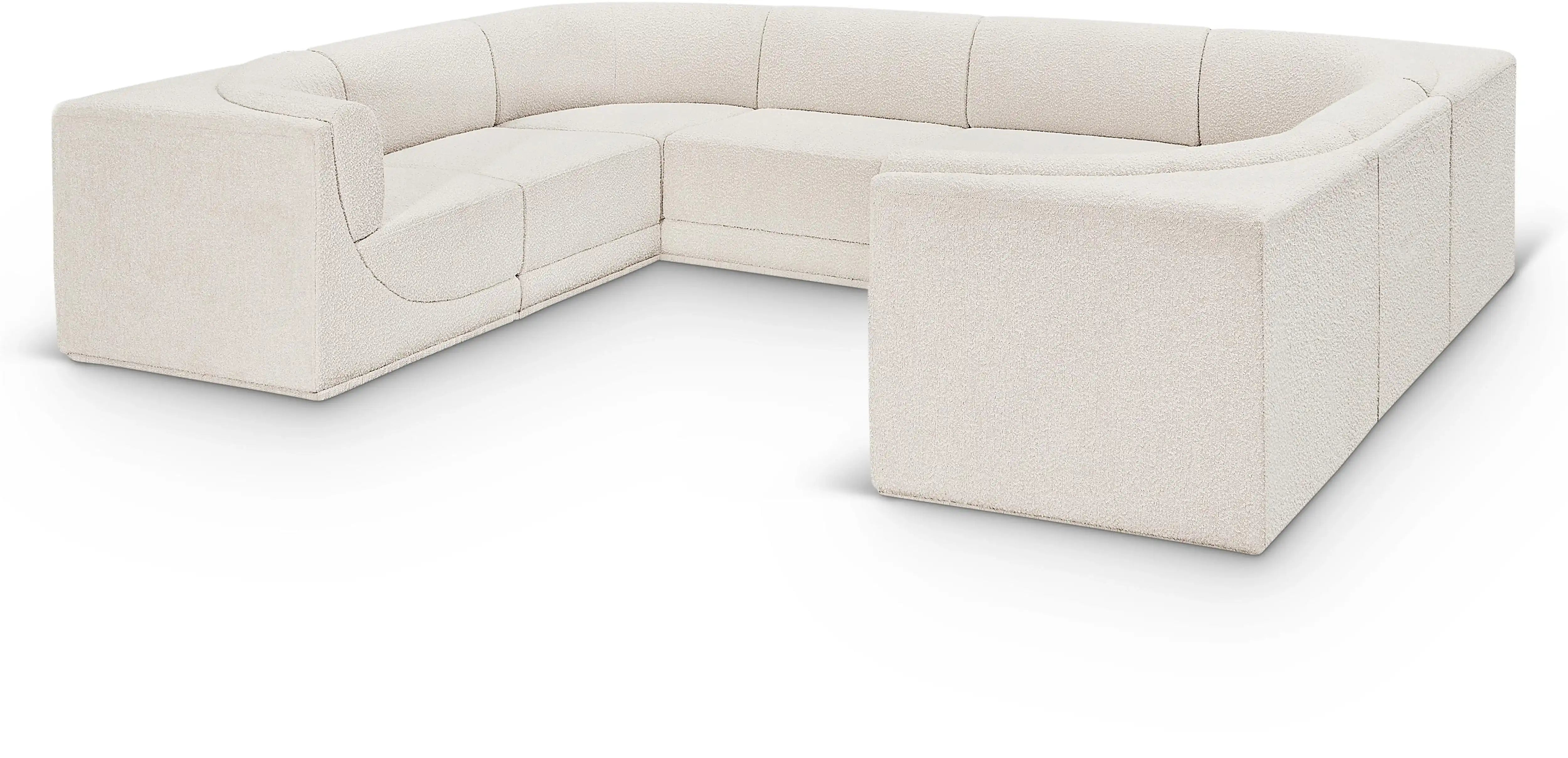 Ollie - 8 Piece Modular Sectional - Best Buy Furniture