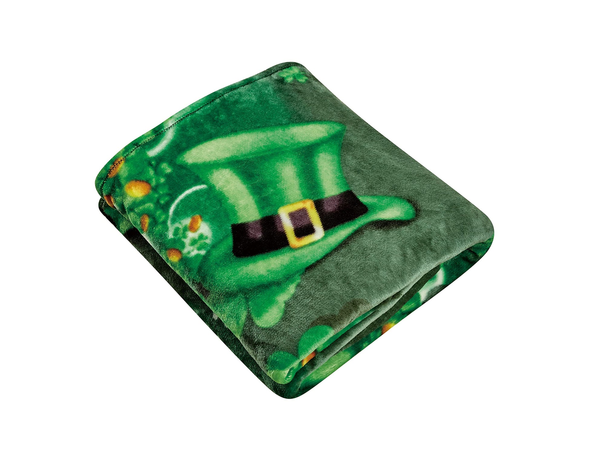 Faith, Hope, Love Home Decor Luck Of The Irish St Patrick'S Day Plush Throw Blanket - Best Buy Furniture