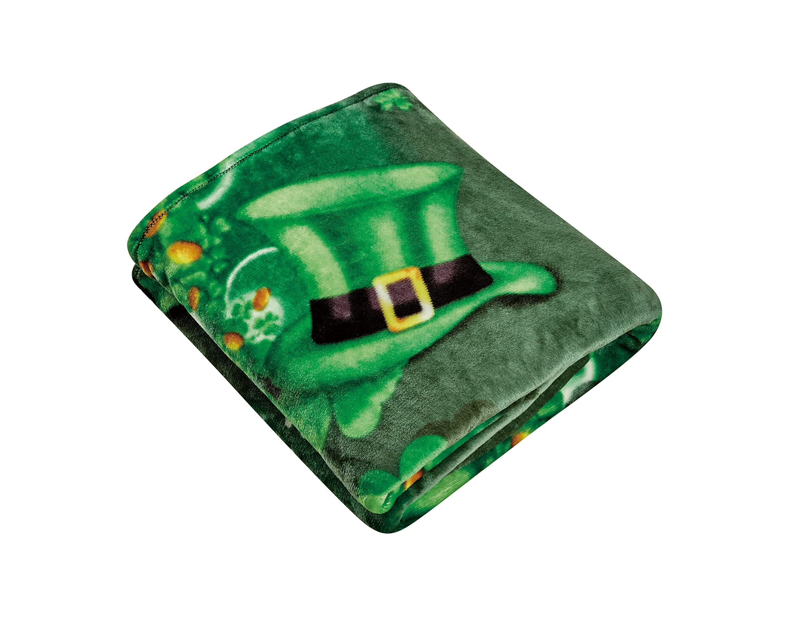 Faith, Hope, Love Home Decor Luck Of The Irish St Patrick'S Day Plush Throw Blanket - Best Buy Furniture
