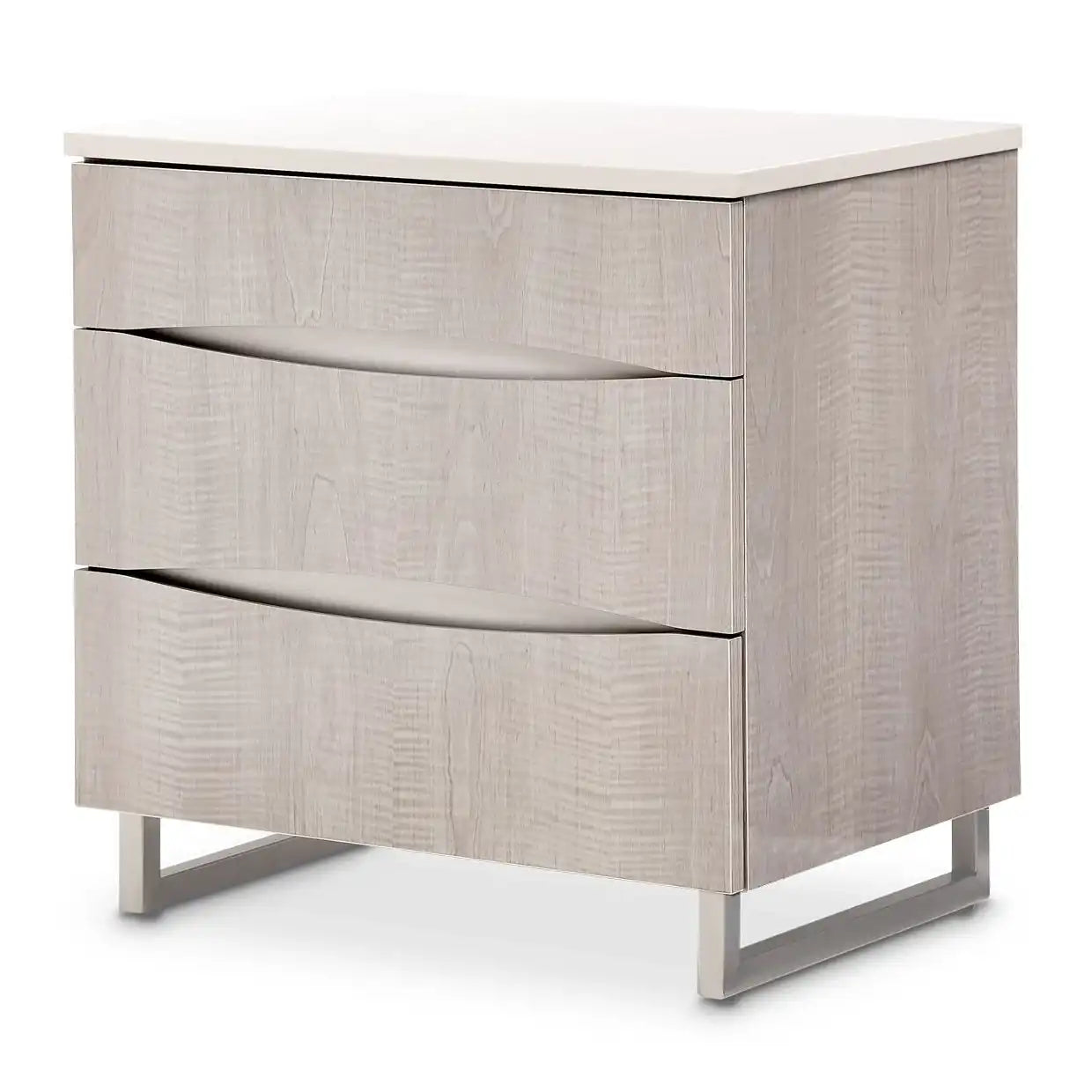 Marin - Nightstand - Beige - Best Buy Furniture