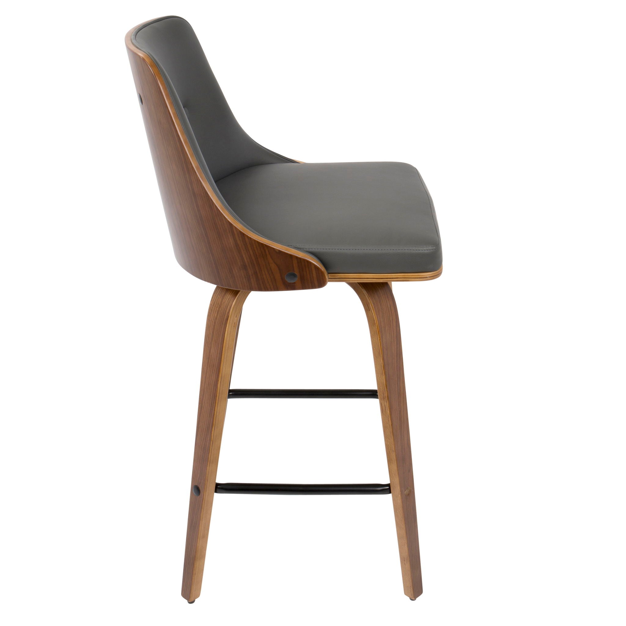 Gianna - Mid Century Modern Counter Stool (Set of 2) - Best Buy Furniture