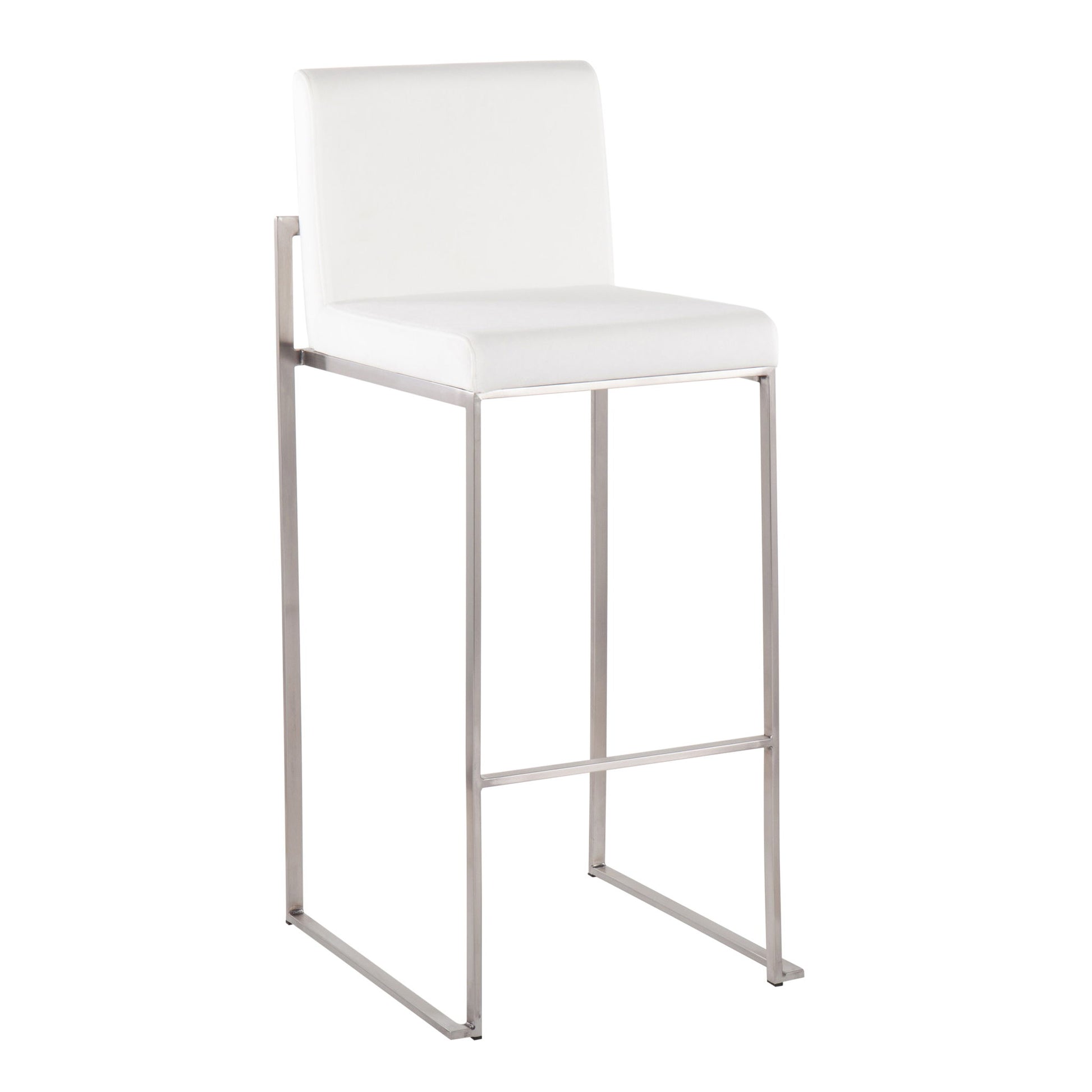 Fuji - Contemporary And Modern Elegance High Back Barstool - Best Buy Furniture