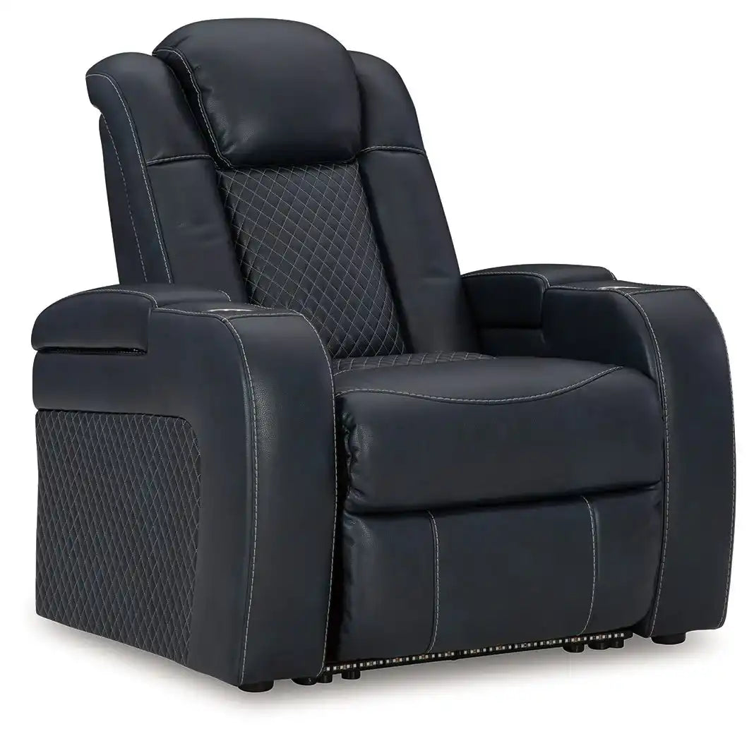 Fyne-dyme - Power Recliner/Adj Headrest - Best Buy Furniture