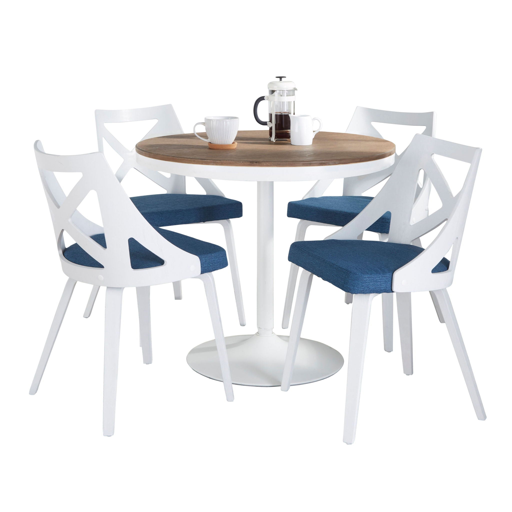 Dakota Charlotte - 5 Piece Contemporary Design Dining Set - Best Buy Furniture