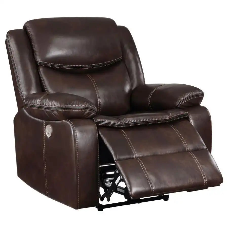Sycamore - Upholstered Power Recliner Chair - Best Buy Furniture