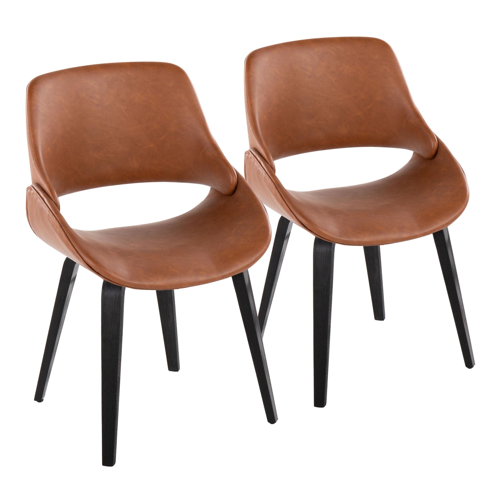 Fabrico - Mid Century Modern Comfortable Design Dining Chair (Set of 2) - Best Buy Furniture