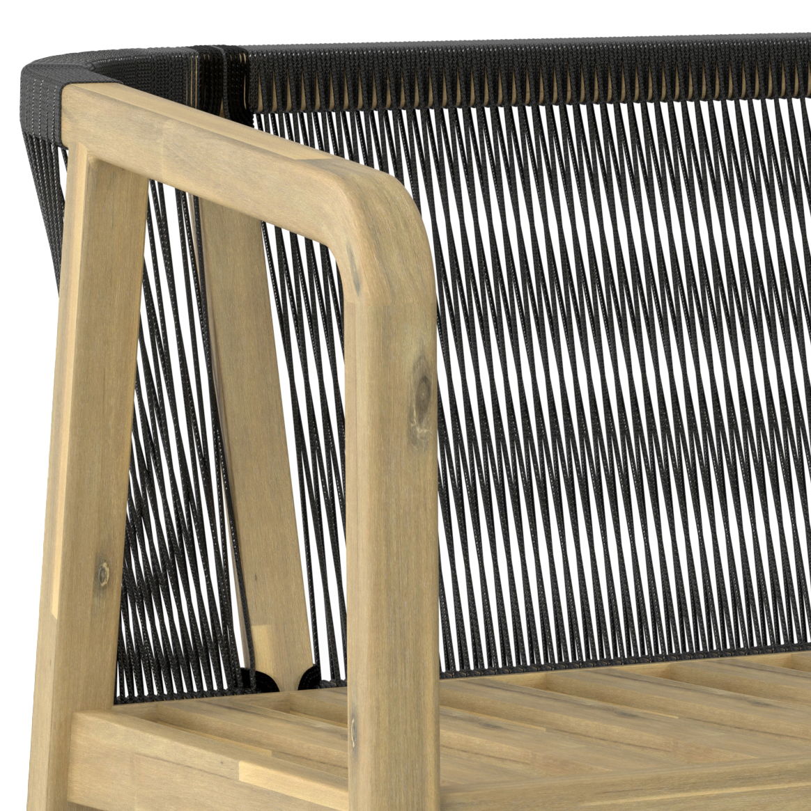 Palmetto - Outdoor Sofa - Stone Gray - Best Buy Furniture