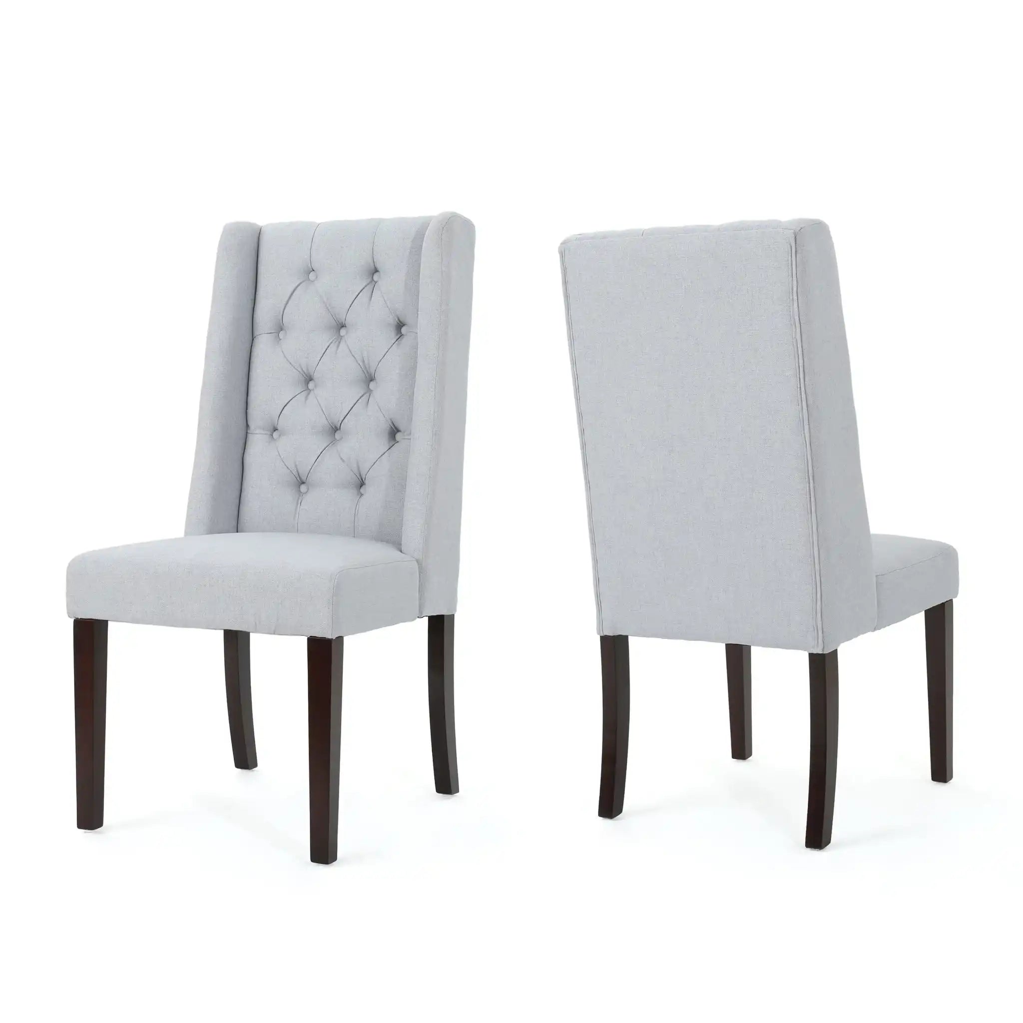 Sophisticated Tufted Dining Chair With High Back Design - Best Buy Furniture