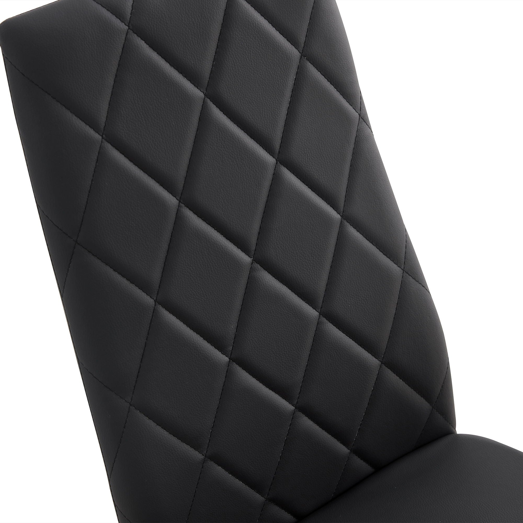 Modern Dining Chair With Diamond Design - Best Buy Furniture
