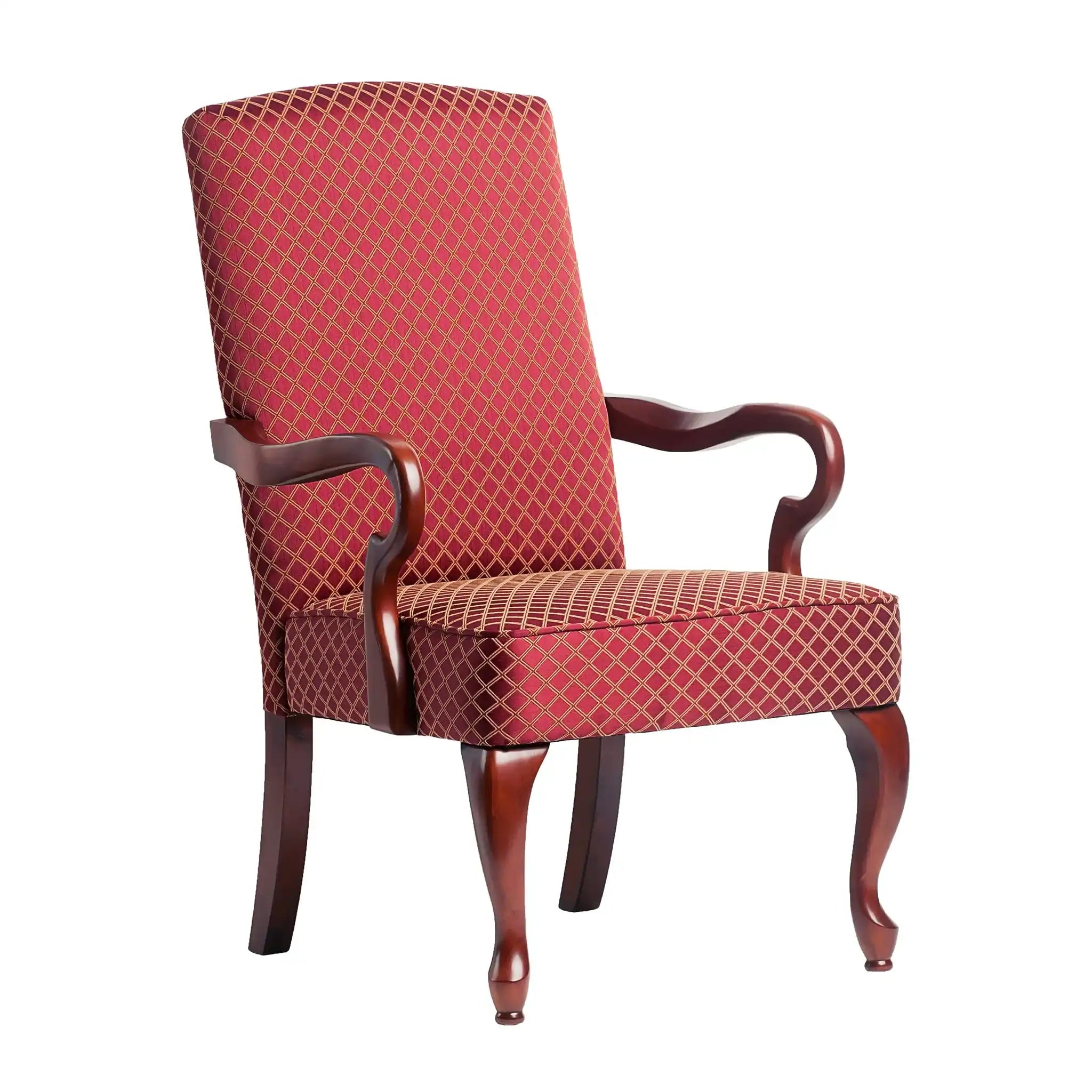 Delaney - Elegant Gooseneck Arm Chair With High Back - Best Buy Furniture