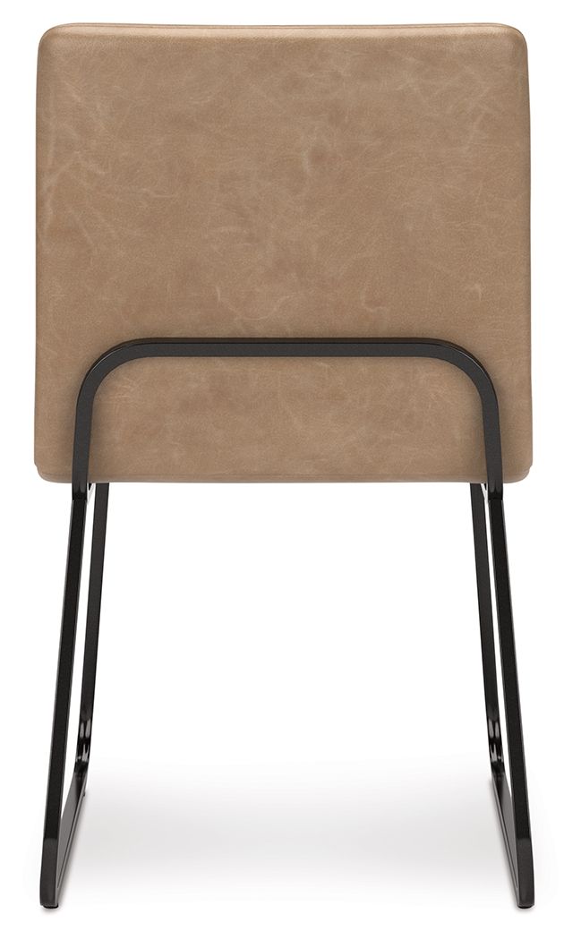 Pharwynn - Dining Upholstered Side Chair (Set of 4) - Toast - Best Buy Furniture