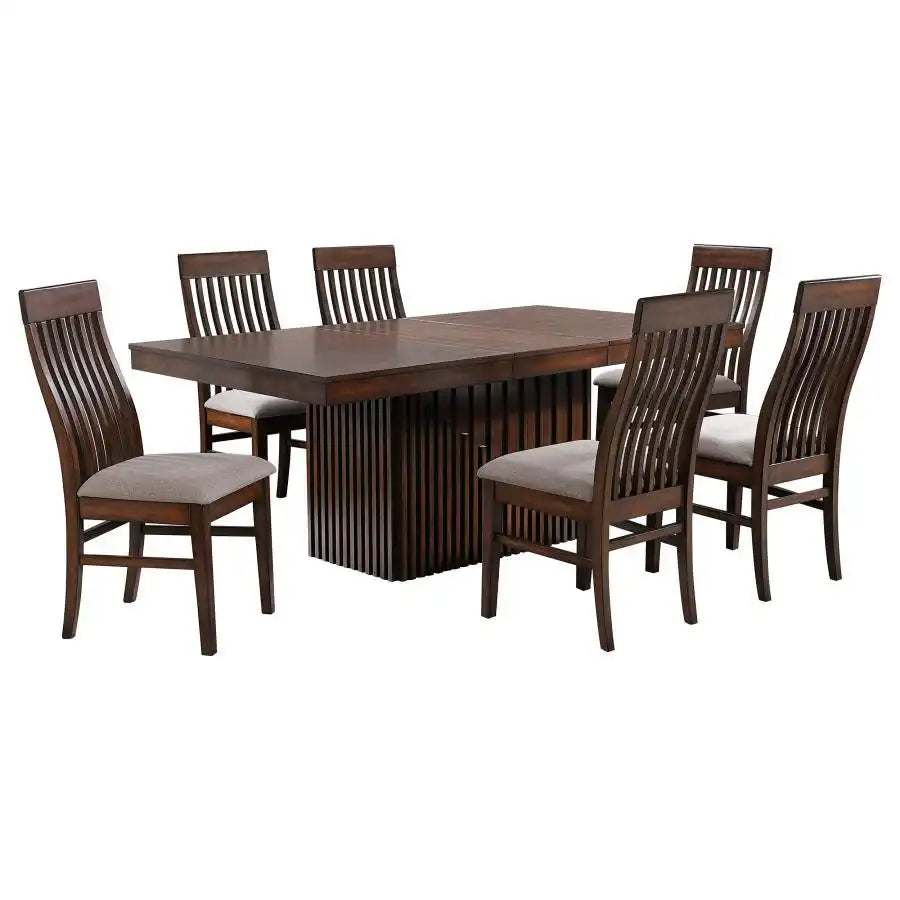 Briarwood - Extension Leaf Dining Table Set - Best Buy Furniture