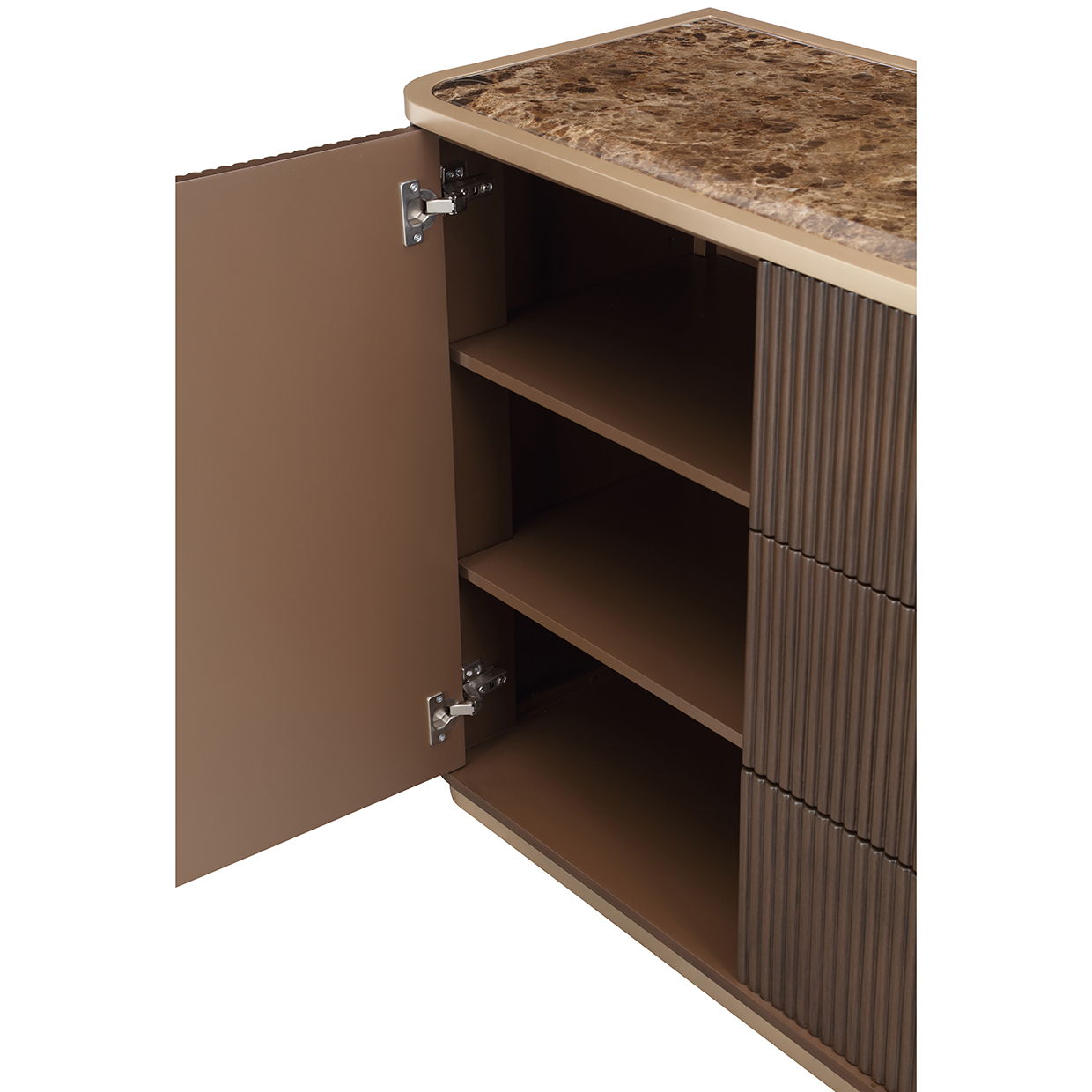 West Kensington - Sideboard - Medium Espresso - Best Buy Furniture