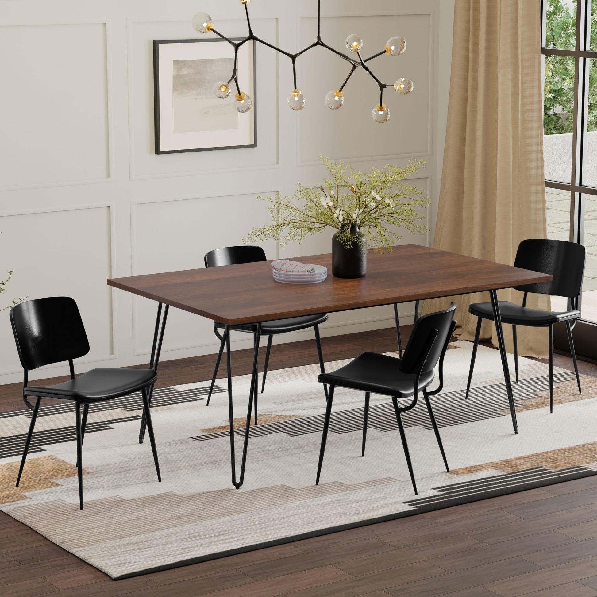 Hunter - Square Tabletop Dining Table - Best Buy Furniture