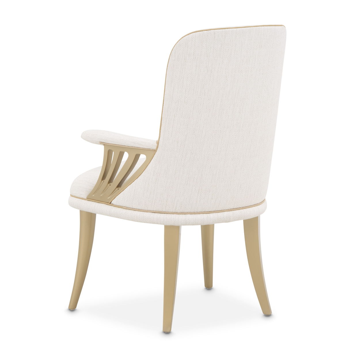 La Terrazza - Dining Arm Chair (Set of 2) - Creamy Pearl - Best Buy Furniture