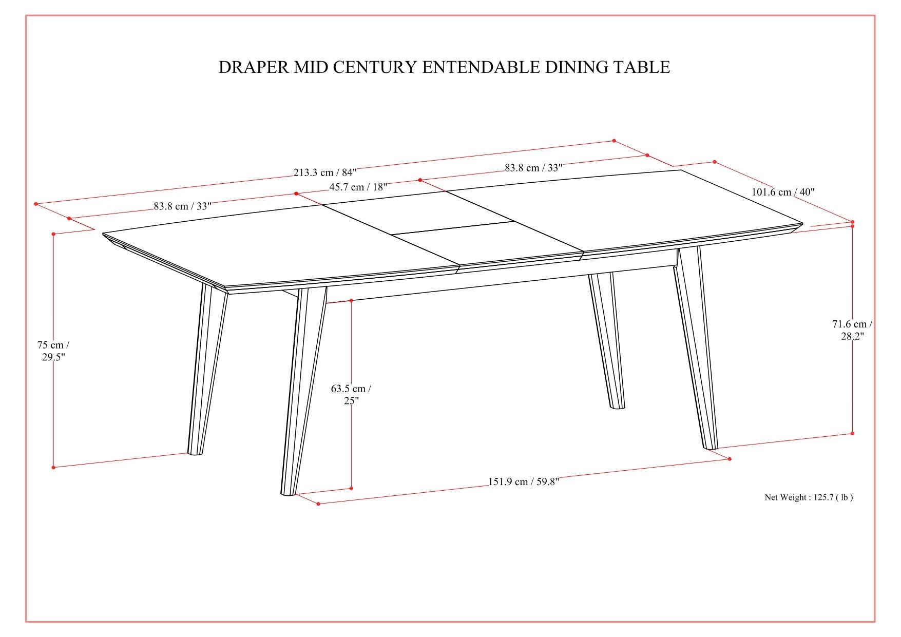 Draper - Rectangular Dining Table - Best Buy Furniture