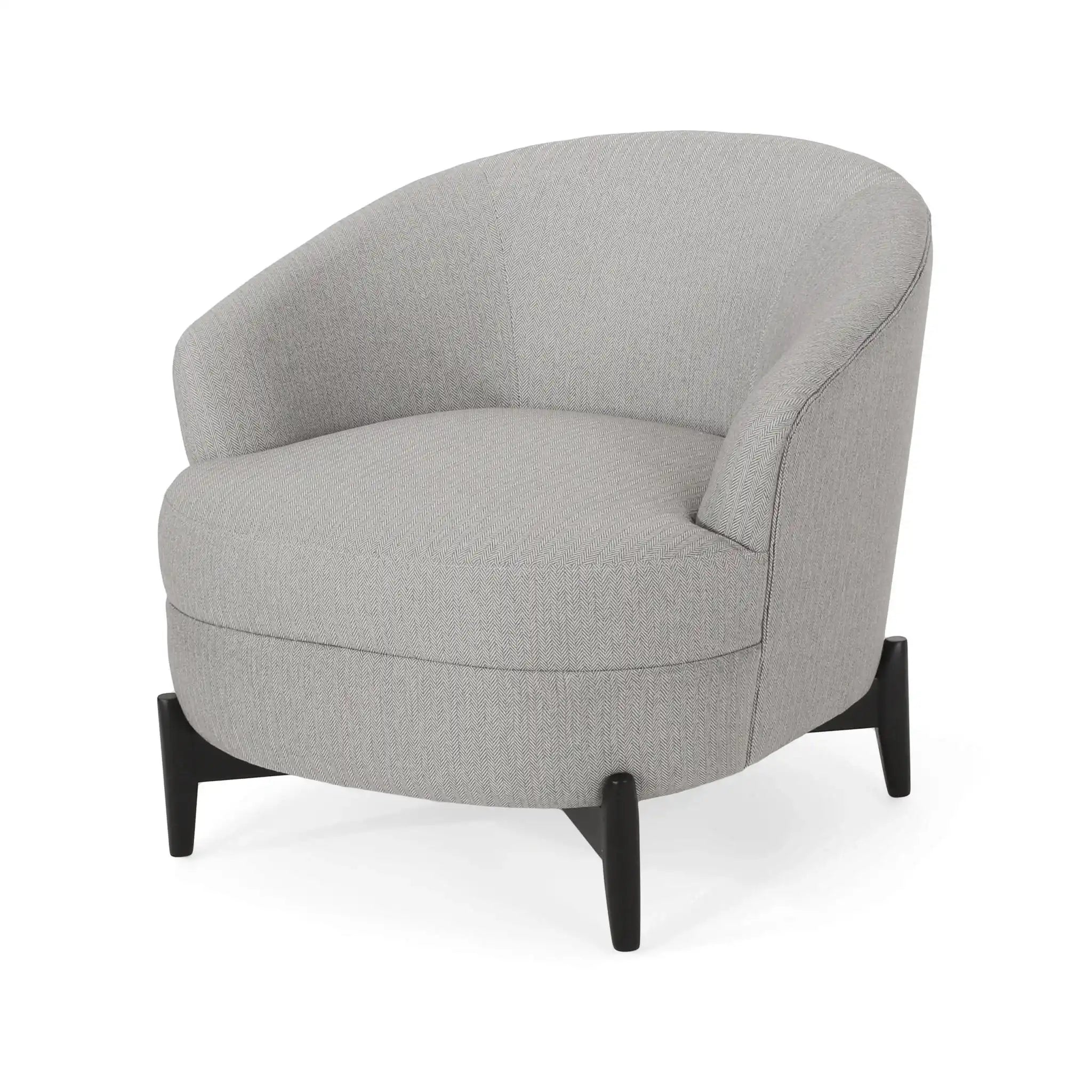 Elegant Barrel Style Club Chair - Best Buy Furniture