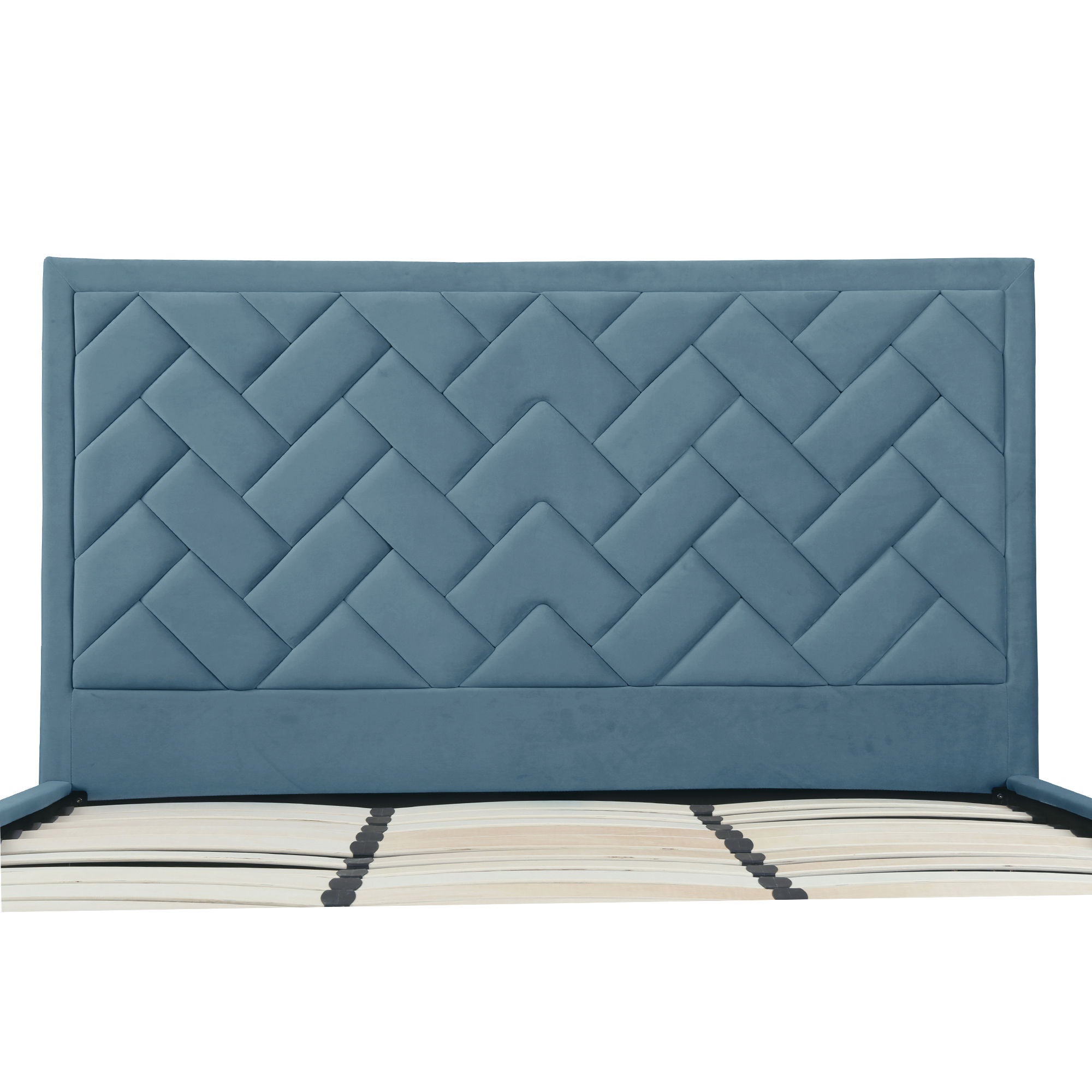 Crosby - Bed With Upholstered Headboard And Slats
