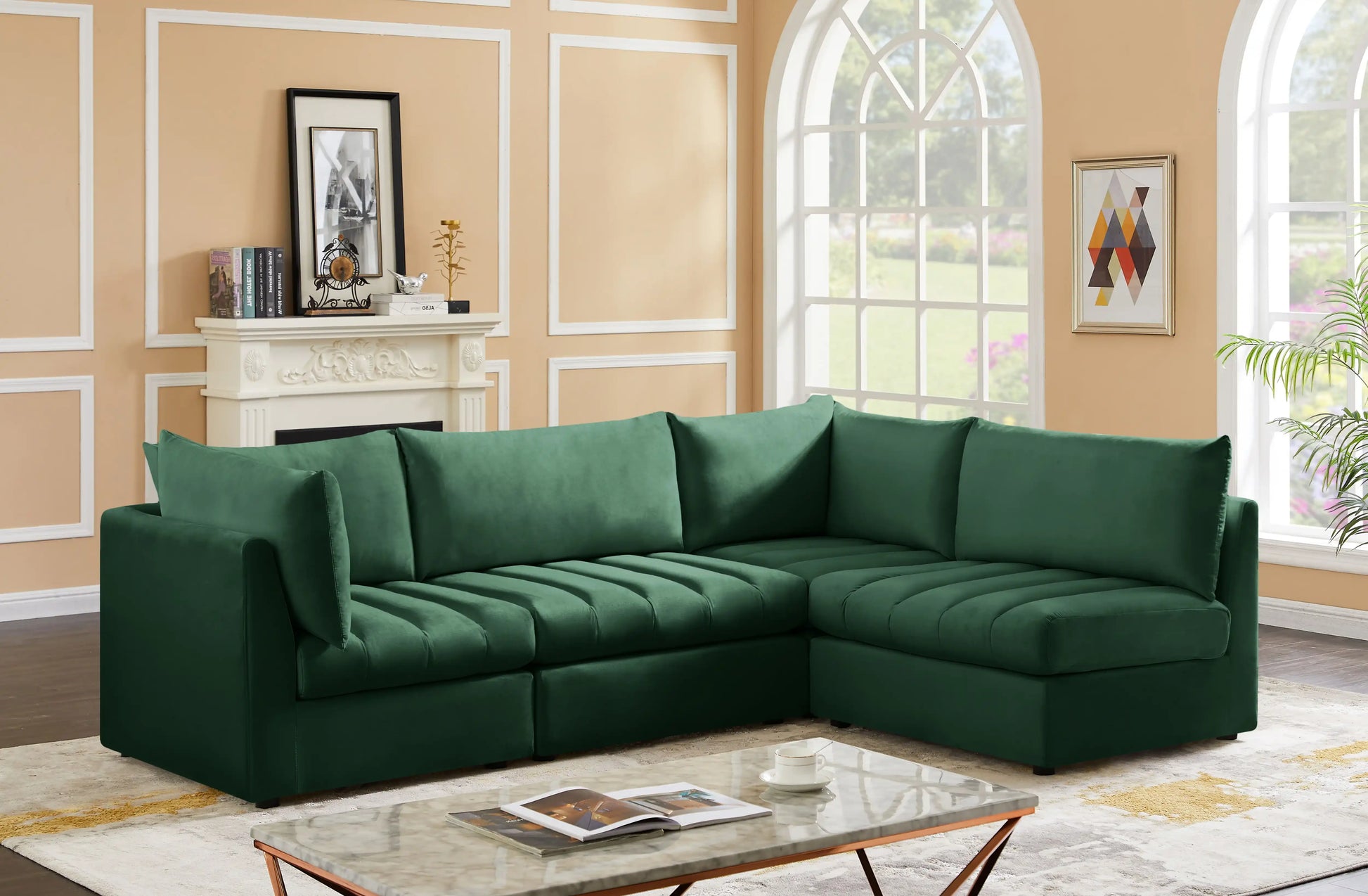 Jacob - 4 Pc. Modular Sectional - Best Buy Furniture
