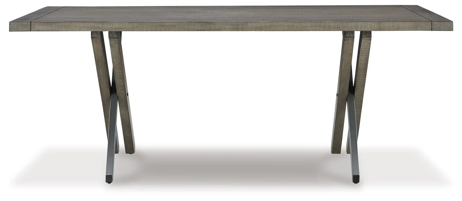Krystanza - Rectangular Dining Room Table - Weathered Gray - Best Buy Furniture
