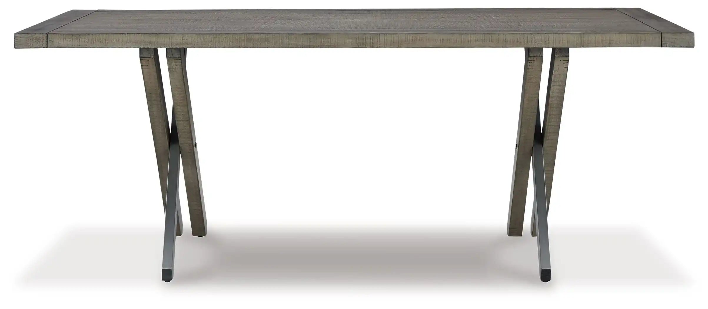 Krystanza - Rectangular Dining Room Table - Weathered Gray - Best Buy Furniture
